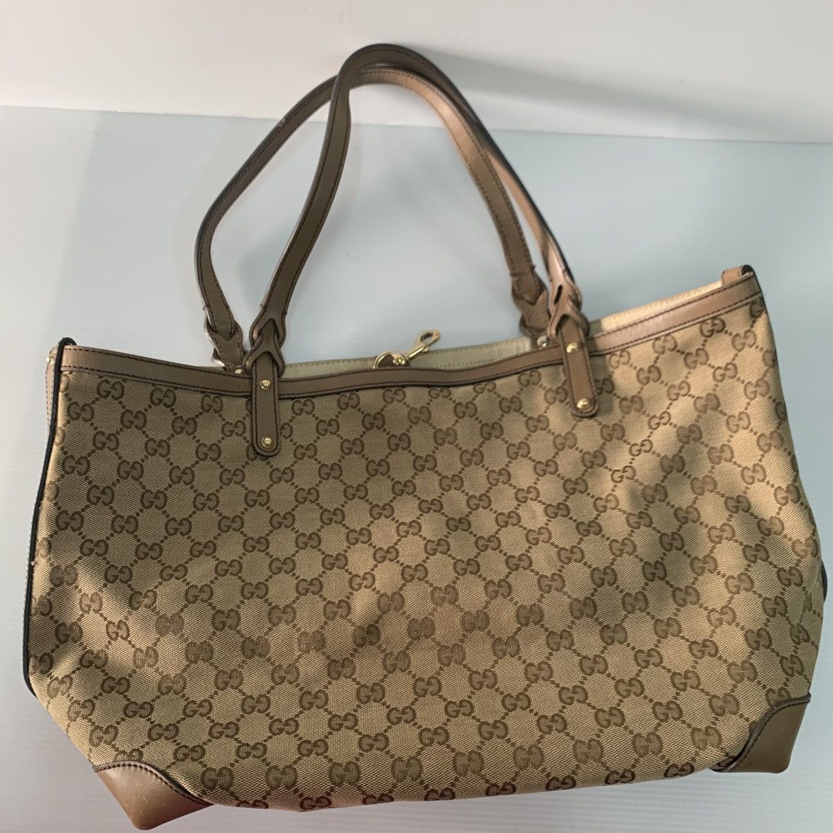Gucci Gucci Canvas Large Tote Bag Size ONE SIZE - 11 Thumbnail