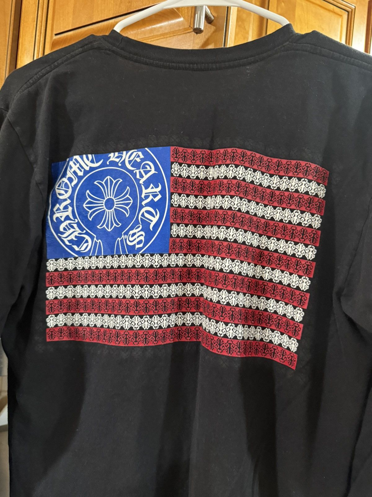 Chrome Hearts Chrome Heart Dagger USA Long Sleeve Size Medium Size US M / EU 48-50 / 2 - 9 Thumbnail