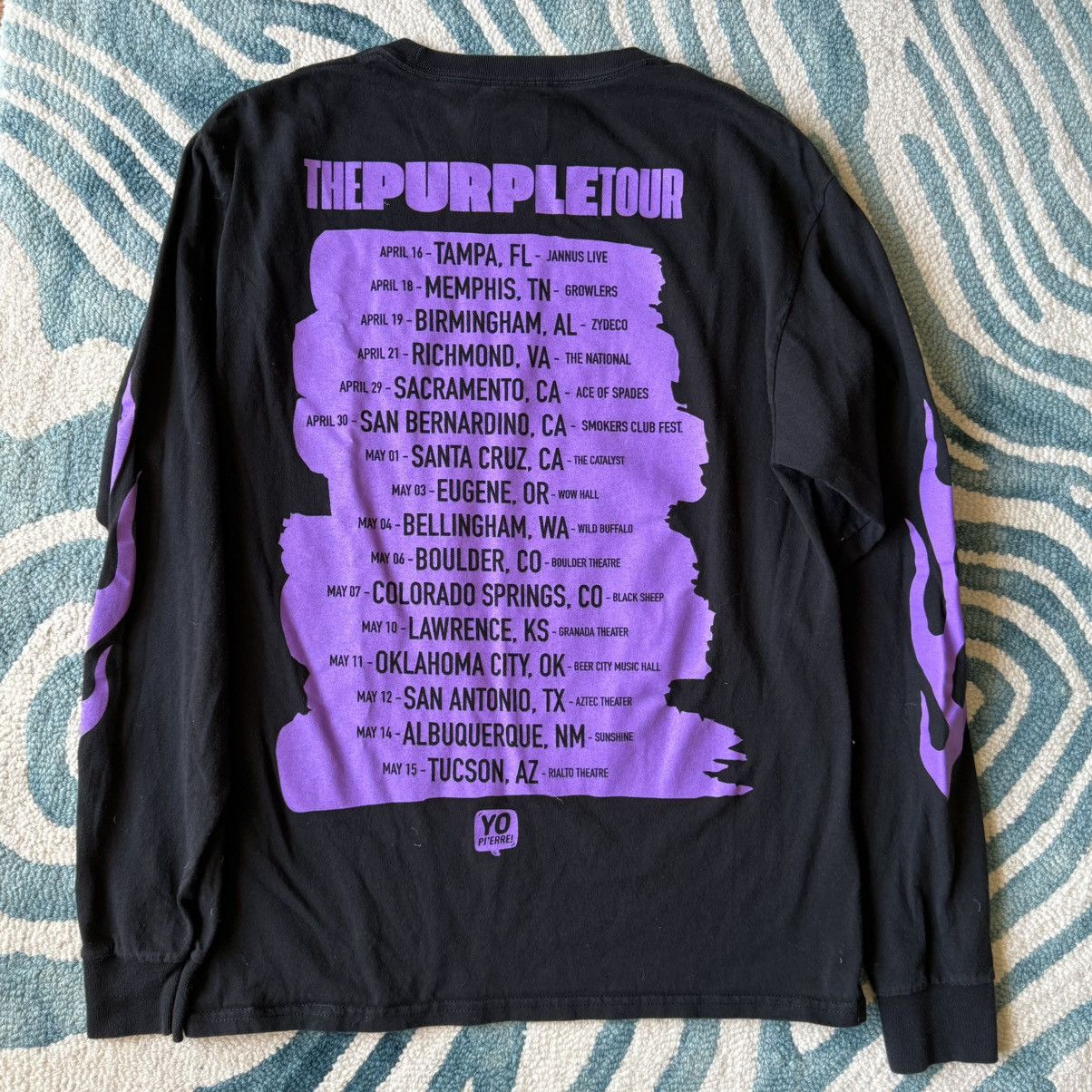 Other Pierre Bourne The Purple Tour Black Long Sleeve Medium Size US M / EU 48-50 / 2 - 5 Thumbnail