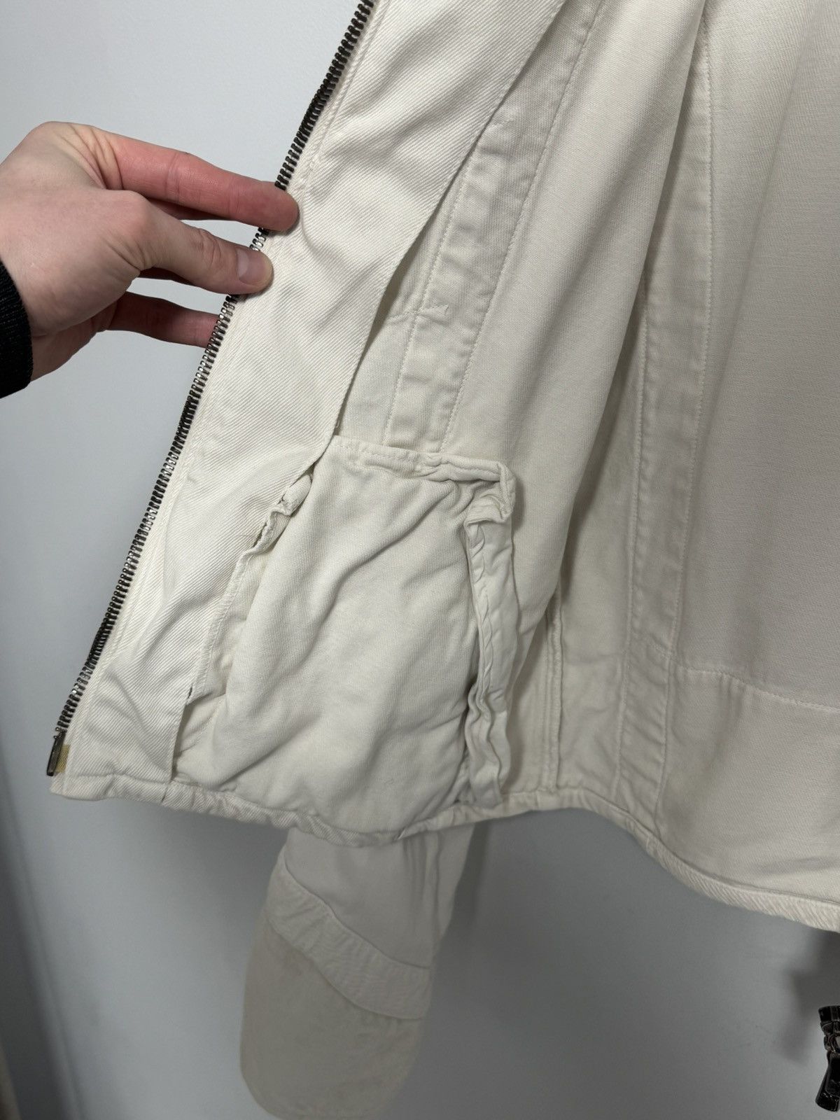 Versace Versace White Jacket Full Zip Designer Women’s Short Coat Size L / US 10 / IT 46 - 20 Thumbnail