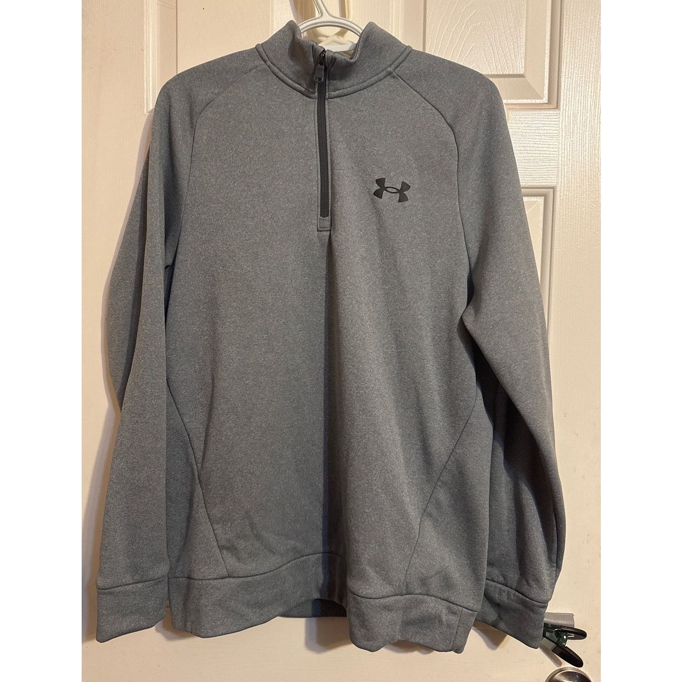 Under Armour Under Armour Men’s 1/4 Zip Pullover Gray Size Medium Loose Size US M / EU 48-50 / 2 - 1 Thumbnail