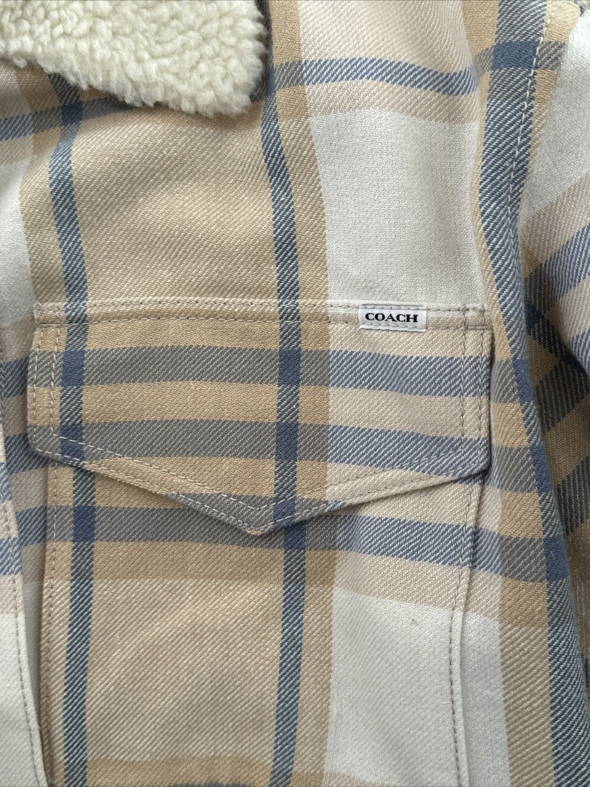 Coach Pink and white Coach coat Size S / US 4 / IT 40 - 7 Thumbnail