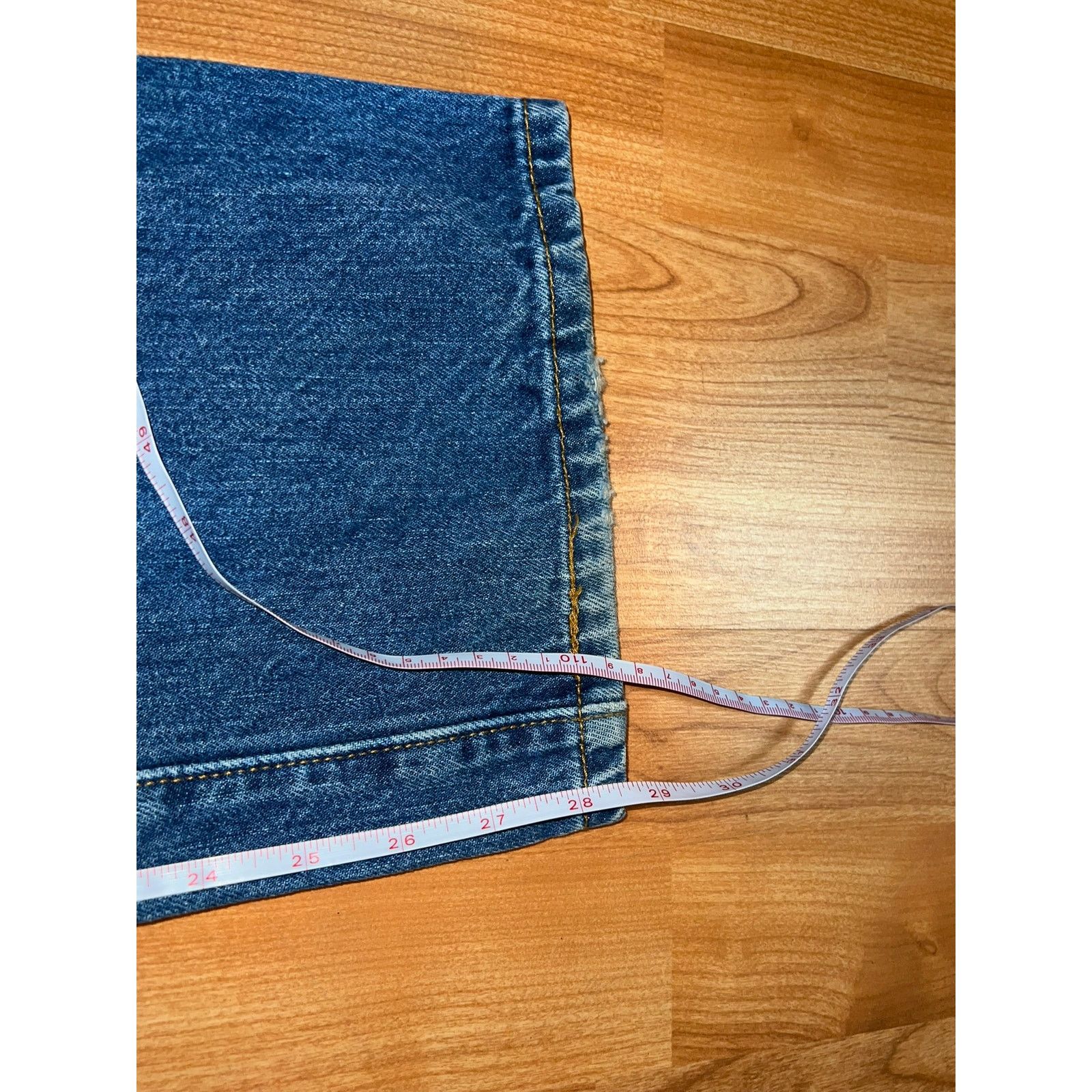 Levi's Y2K Levi Levi's 501 Blue Denim Jeans Riveted Pants 34x32 Size US 34 / EU 50 - 11 Thumbnail