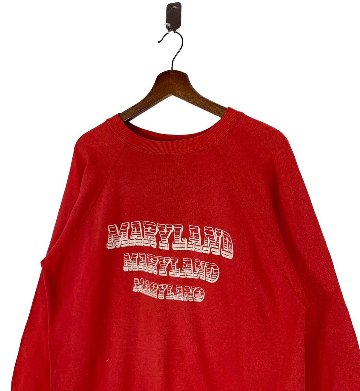 Other × Vintage VINTAGE 80S MARYLAND PULLOVER CREWNECK Size US XL / EU 56 / 4 - 3 Thumbnail