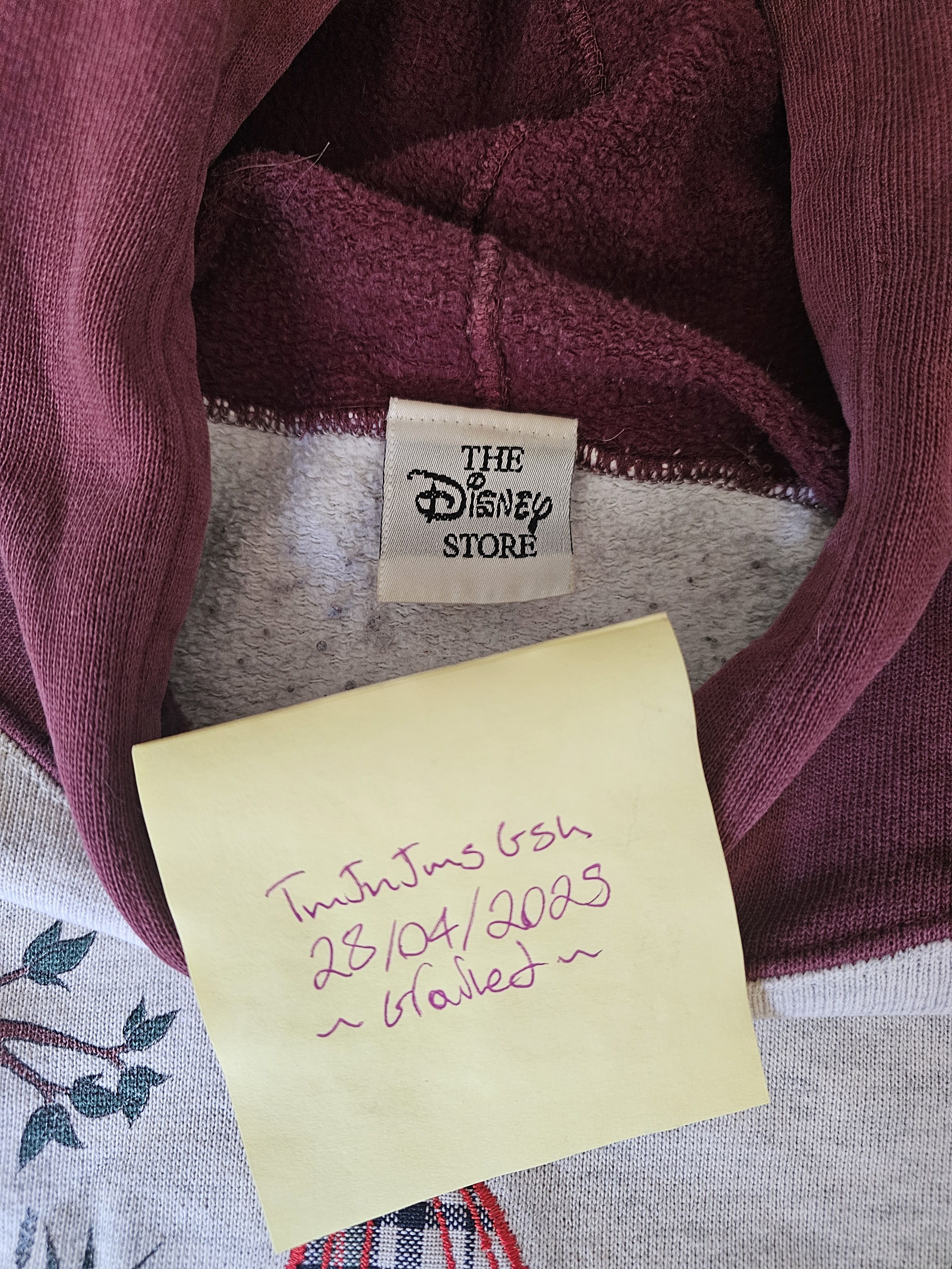 Disney × Vintage Vintage Disney hoodie Size US M / EU 48-50 / 2 - 7 Thumbnail