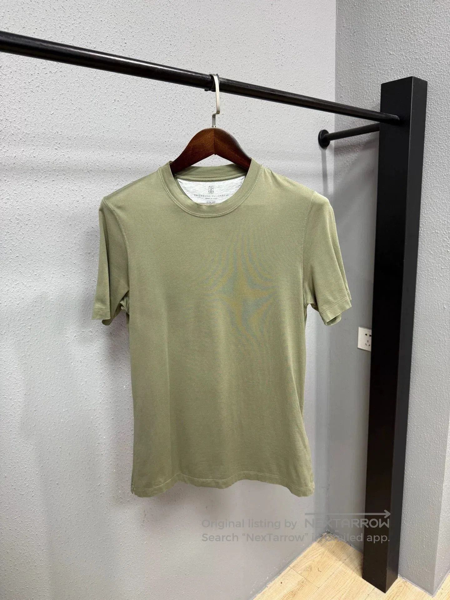 Brunello Cucinelli Brunello Cucinelli Green Double-Layer Short Sleeve. Size XS / US 0-2 / IT 36-38 - 1 Thumbnail