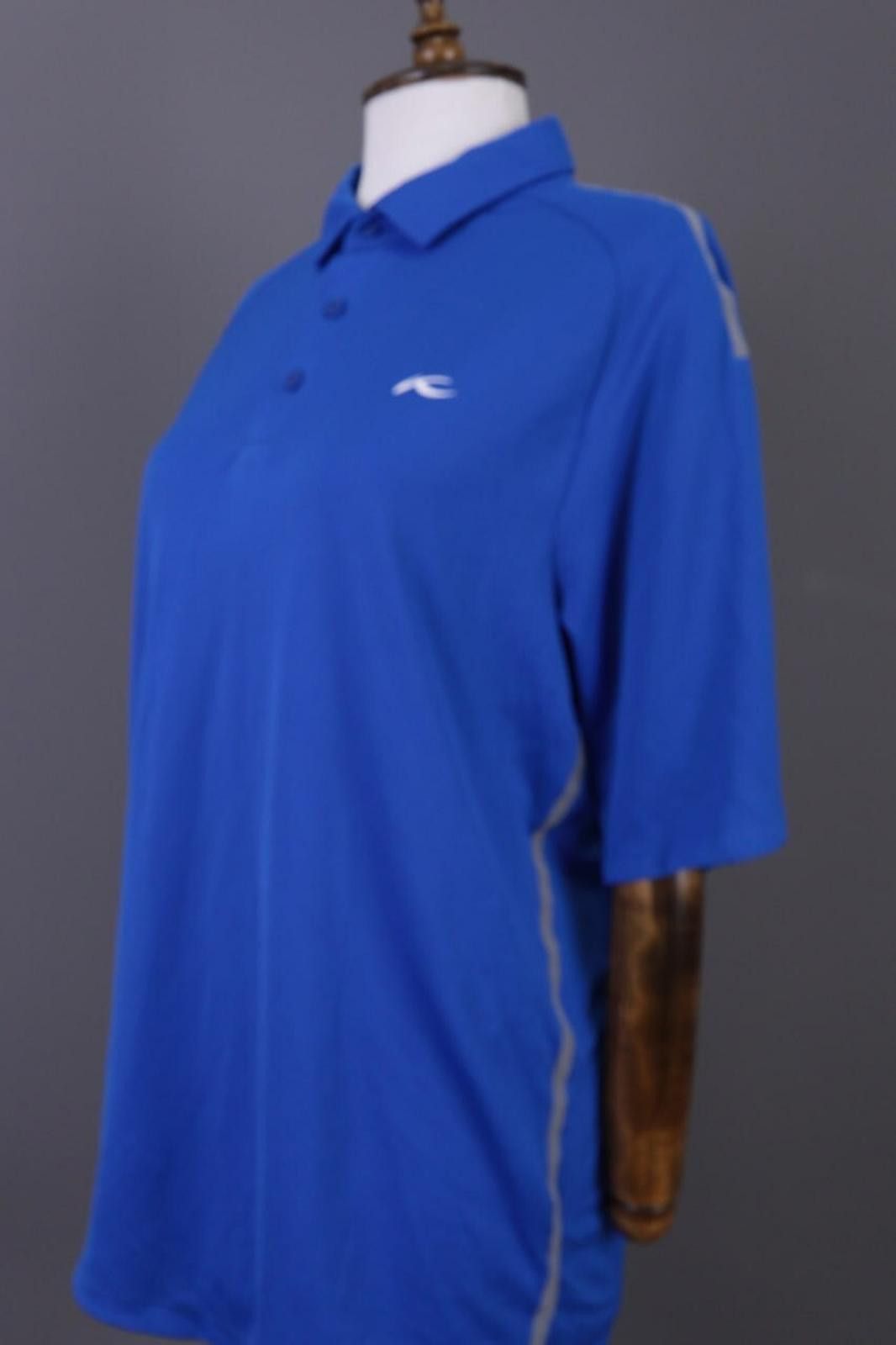 KJUS Kjus Men Largo Polo SS Blue Summer Polo Shirt Size L / 52 Size US L / EU 52-54 / 3 - 10 Thumbnail