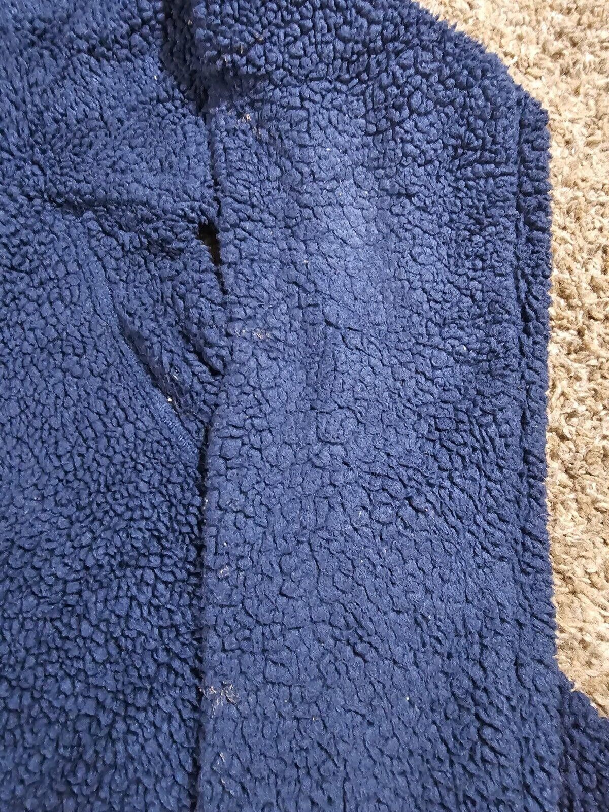 Ben Sherman Sedona Arizona MV Sport 1/4 zip blue sherpa sweater S Stains Size US S / EU 44-46 / 1 - 3 Thumbnail