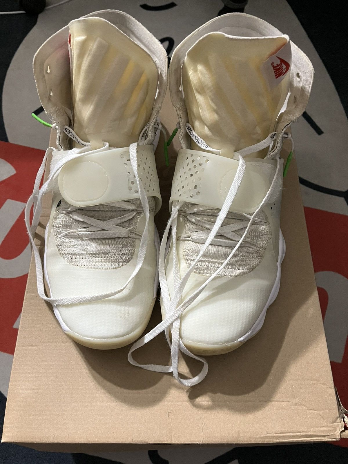 Off-White Off White Nike Hyperdunk OG “The Ten” Size US 11 / EU 44 - 4 Thumbnail