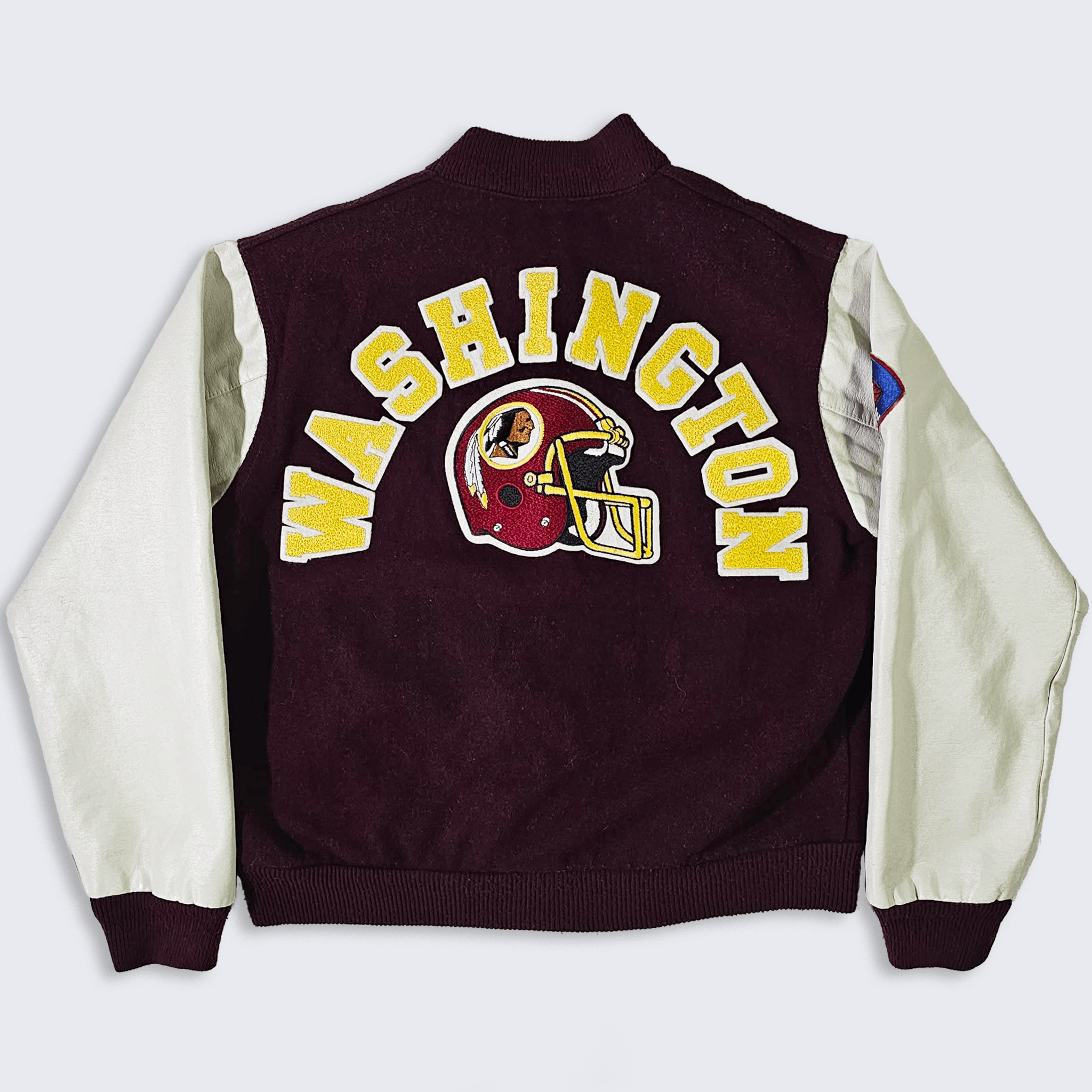 Chalk Line Washington Commanders Vintage 80s Chalk Line Varsity Jacket Size US M / EU 48-50 / 2 - 1 Thumbnail