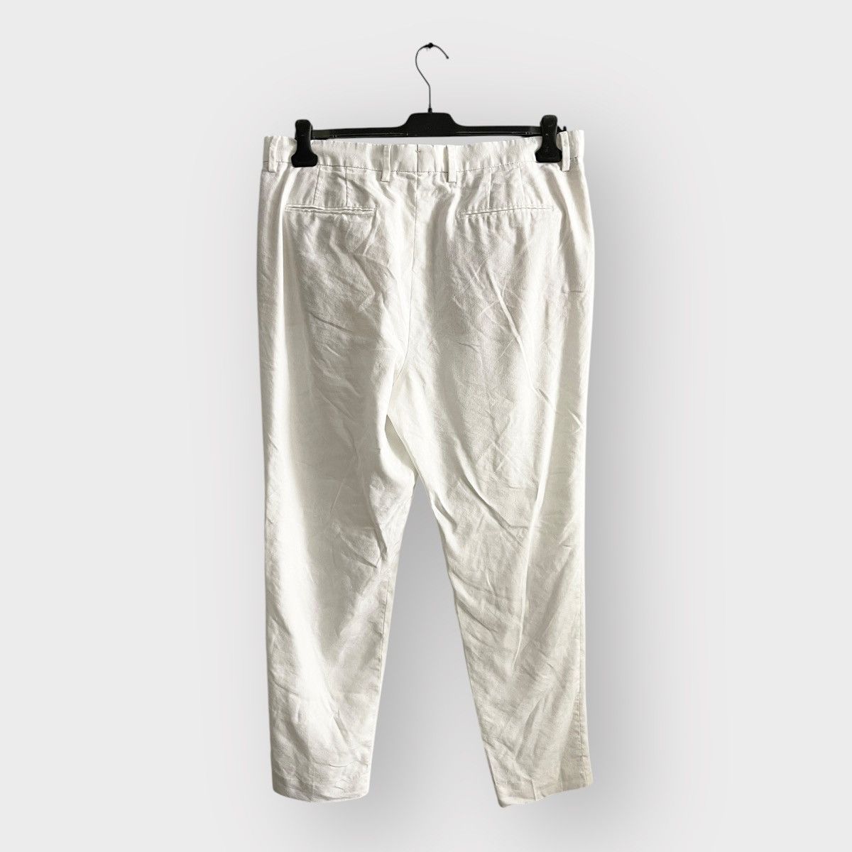Designer STEAL! Zara White Leisure Pants Size US 36 / EU 52 - 2 Thumbnail