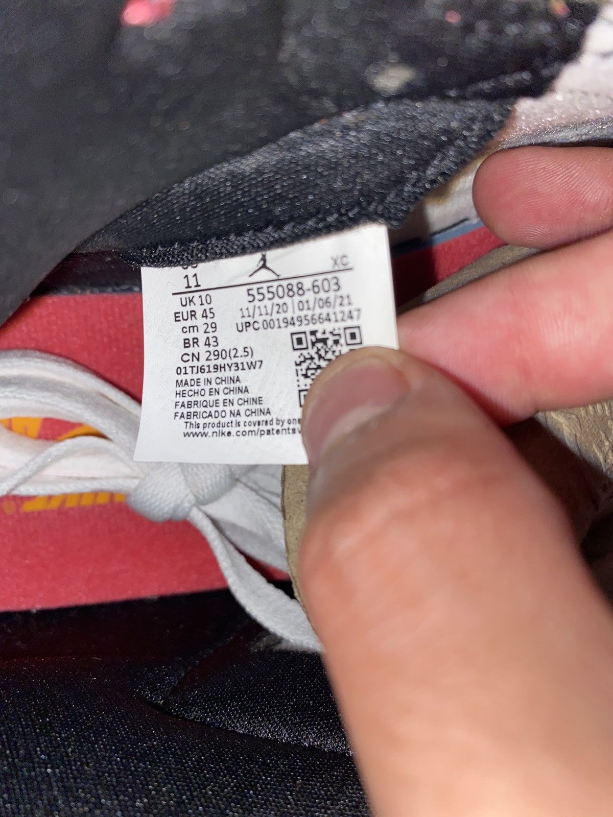 Jordan Brand Jordan 1 Light Fusion Red Size US 11 / EU 44 - 6 Thumbnail