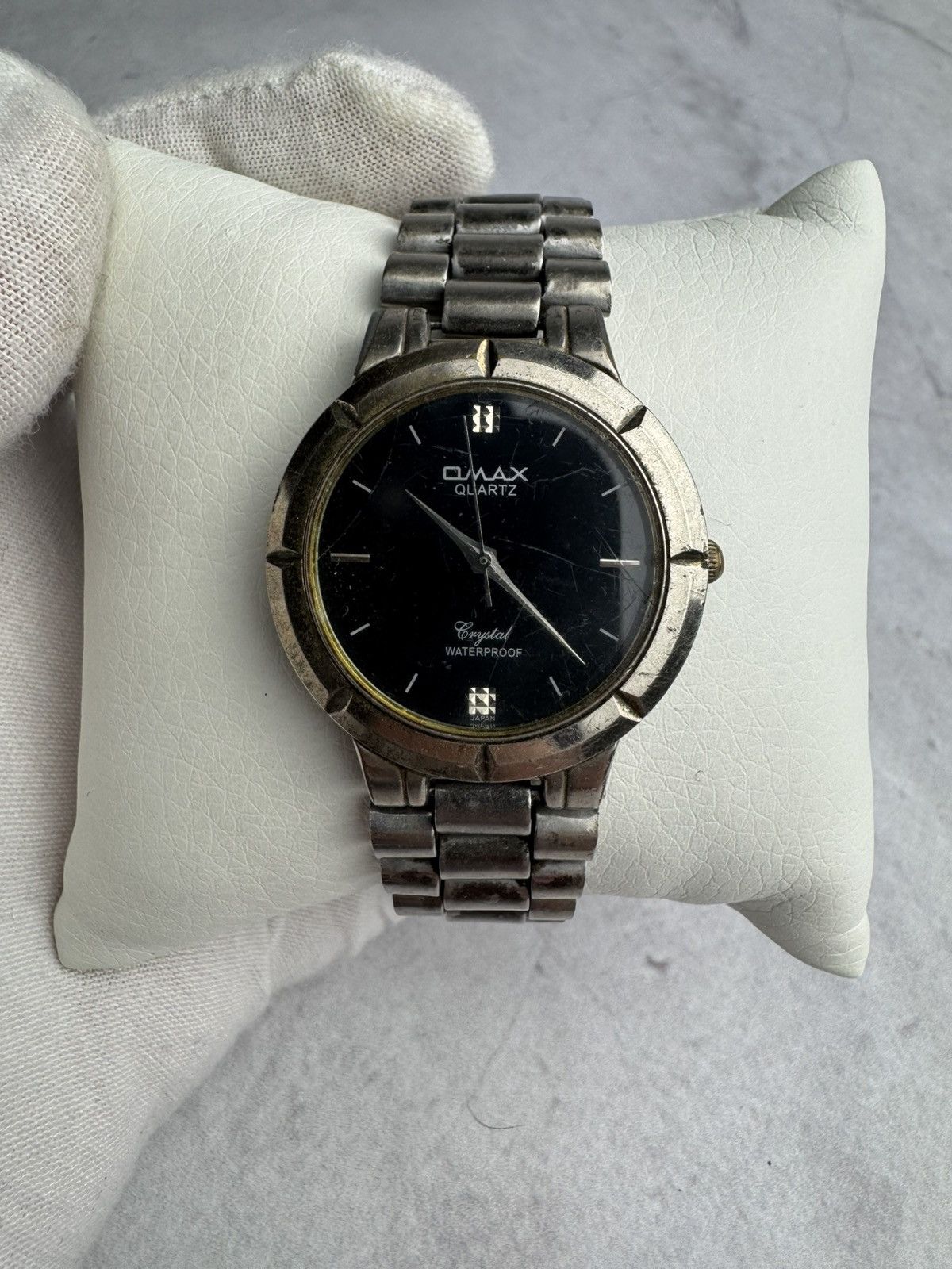 Japanese Brand × Vintage Omax Watch Futuristic Bracelet Vintage Size ONE SIZE - 1 Thumbnail