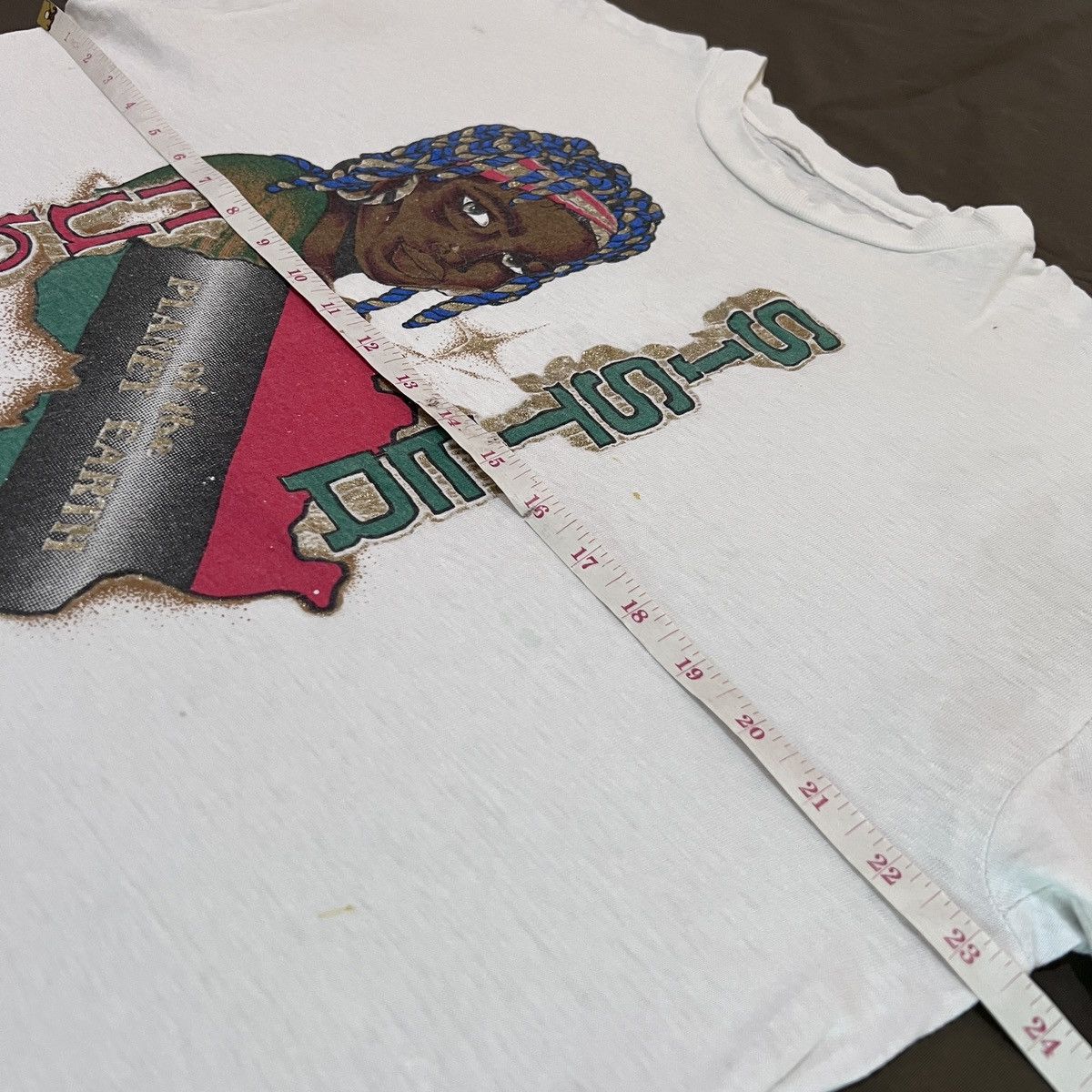 Rap Tees Vintage 90s NUBIAN SISTER Black History Tee XL Hiphop Size US XL / EU 56 / 4 - 12 Thumbnail