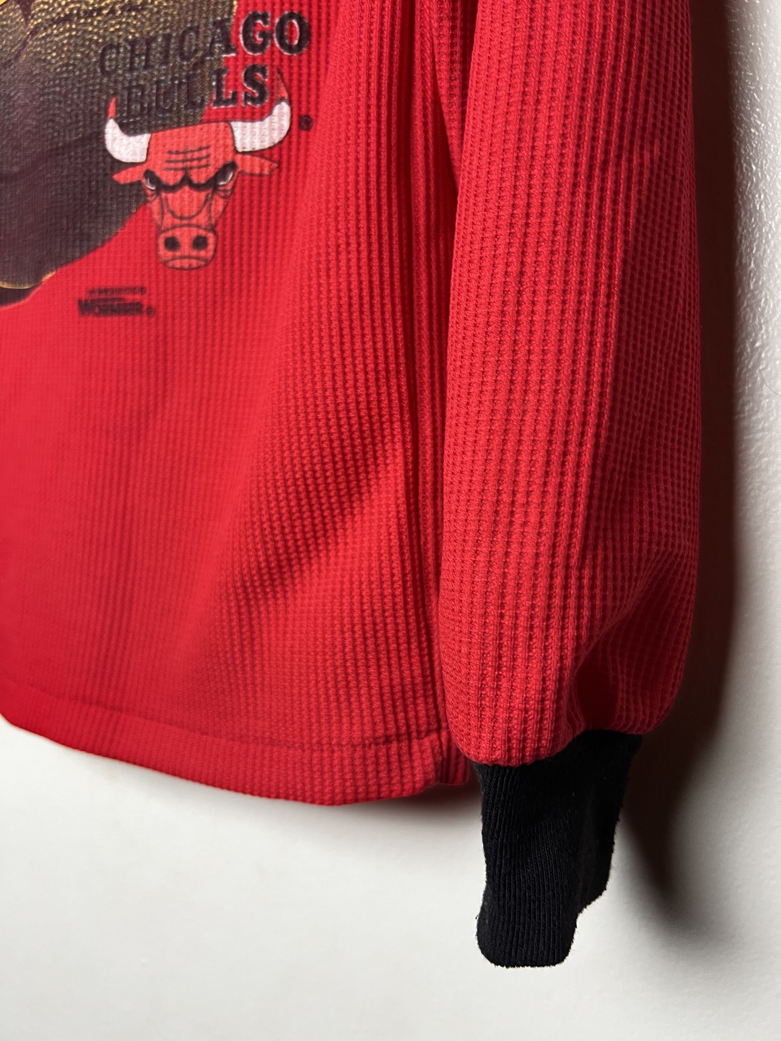 Vintage Vintage Chicago Bulls Logo Long Sleeve Thermal Size US S / EU 44-46 / 1 - 6 Thumbnail