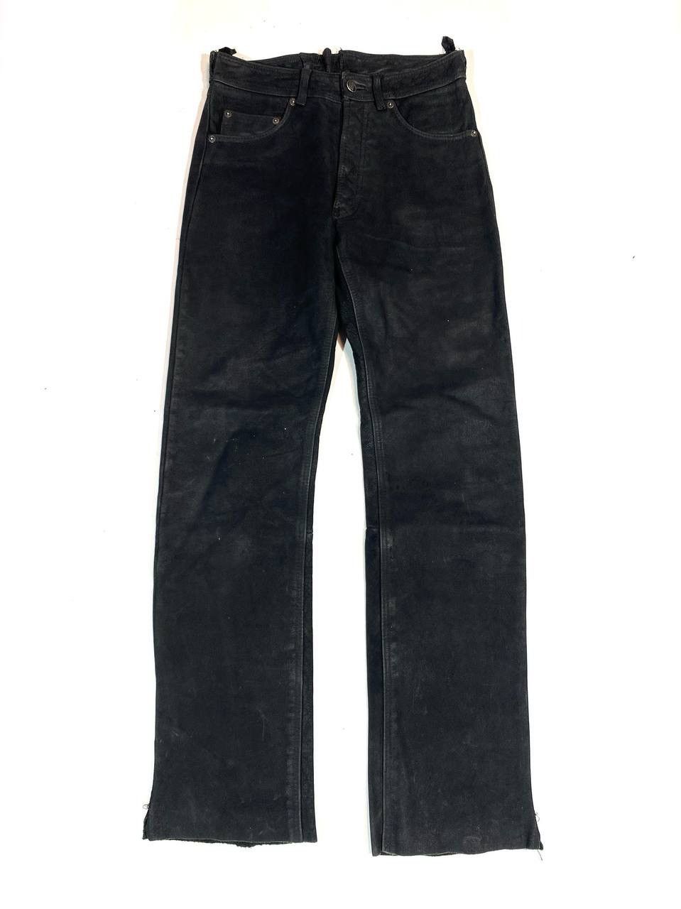 Vintage Vintage Rare Leather Racing Moto Pants Size US 28 / EU 44 - 1 Thumbnail
