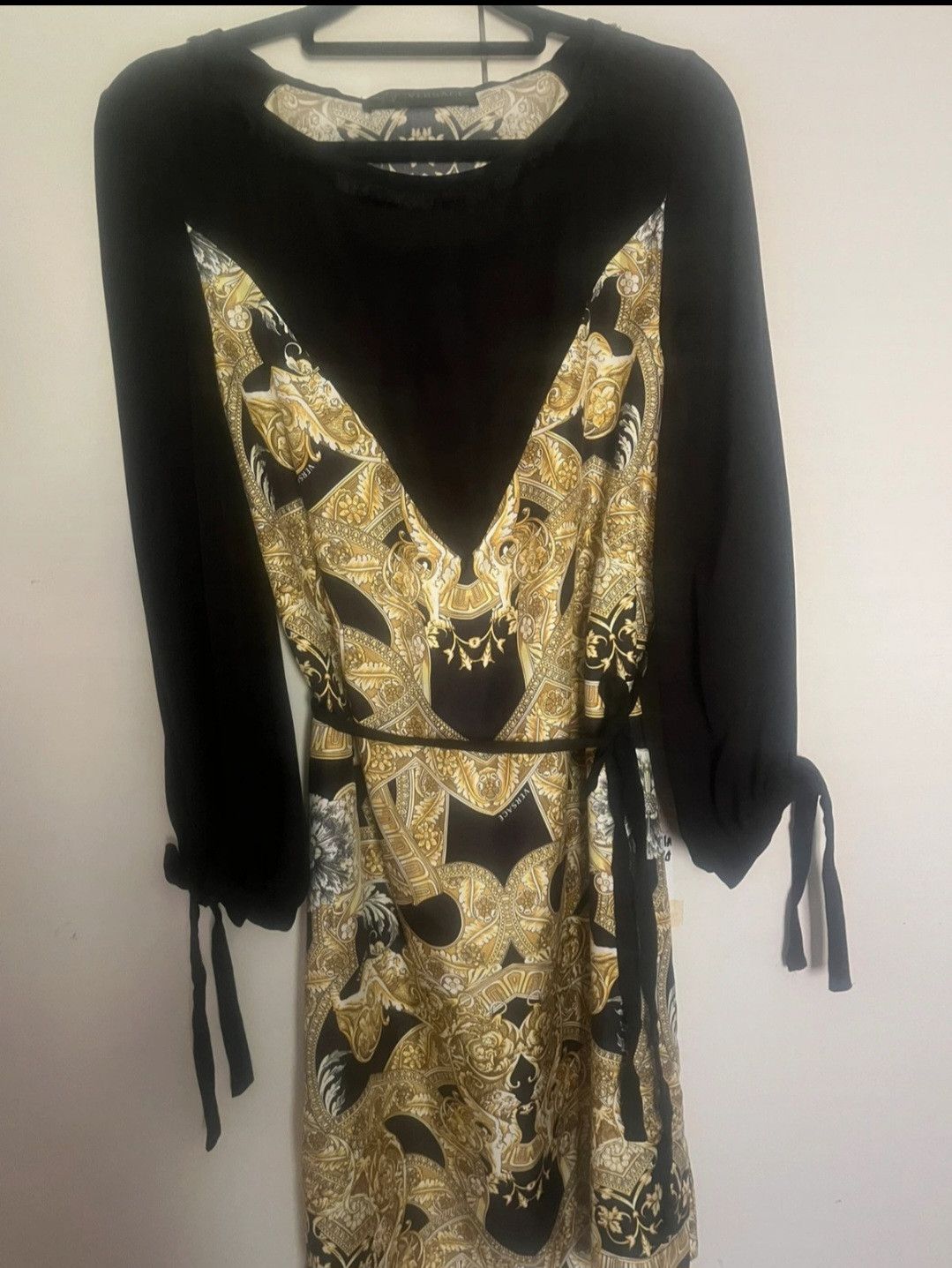 Versace Silk baroque print dress Size S / US 4 / IT 40 - 7 Thumbnail
