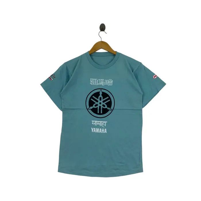 Yamaha Vintage YAMAHA MOTORCYCLE PUFFY Scooter Tee Shirt Size US S / EU 44-46 / 1 - 1 Thumbnail