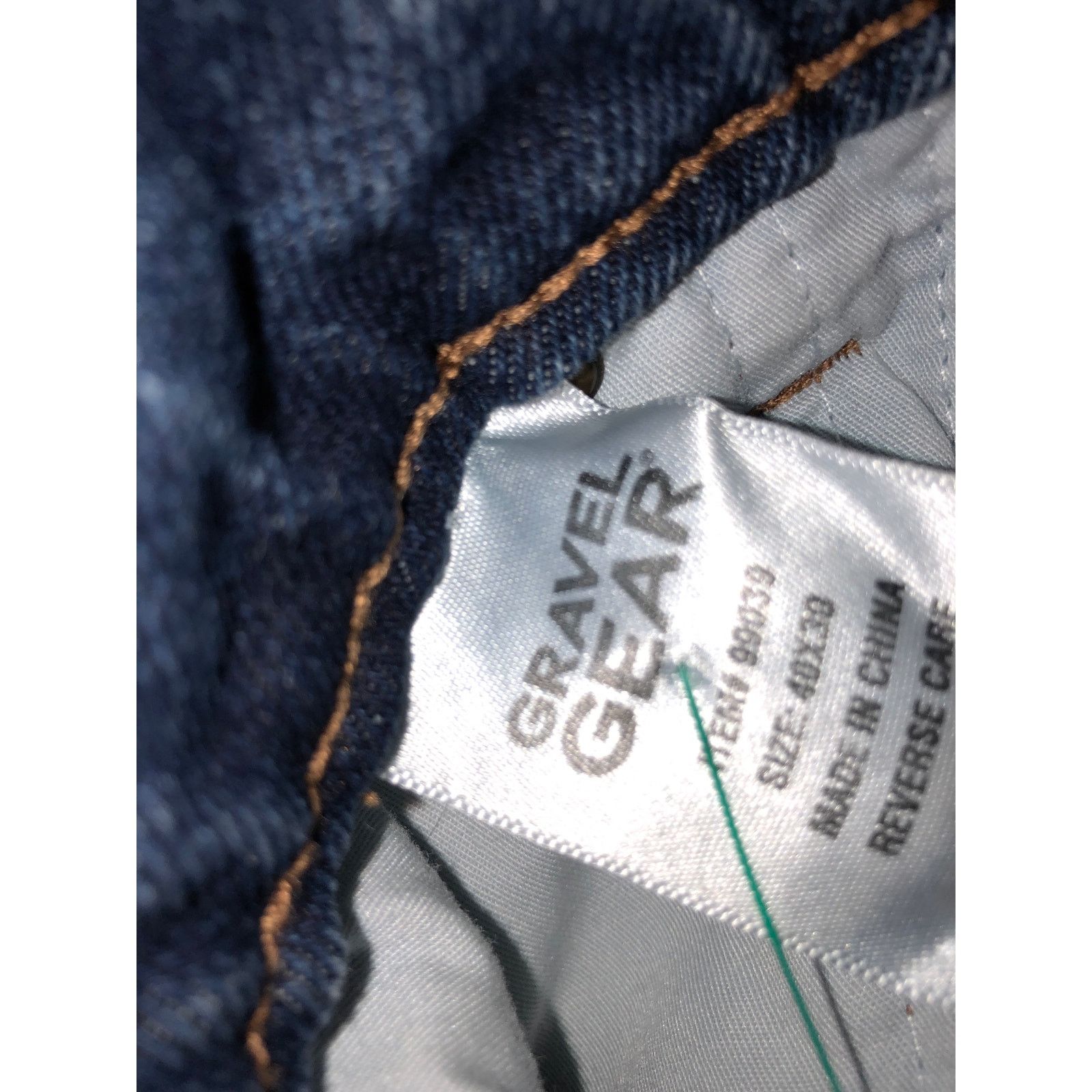 Other Mens blue denim gravel gear carpenter jeans Size US 40 / EU 56 - 3 Thumbnail
