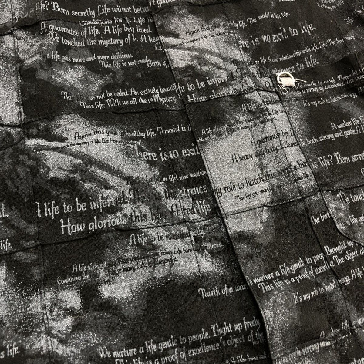 If Six Was Nine × Japanese Brand × Le Grande Bleu (L.G.B.) 2000s Slash Number H Anarchy Punk Lgb Style Button Shirt Size US M / EU 48-50 / 2 - 10 Thumbnail