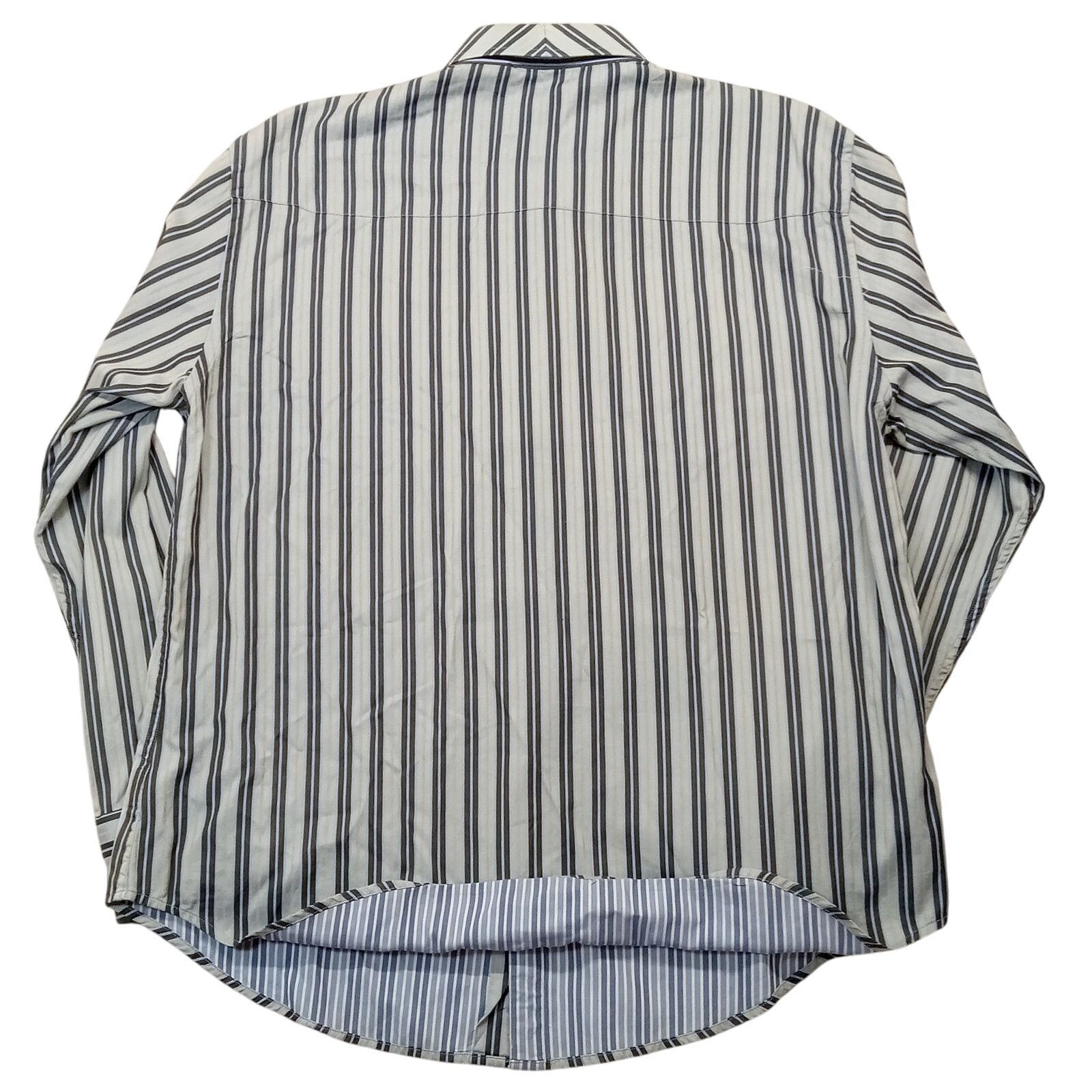 Robert Graham Robert Graham Shirt 2XL Men's Signature Long Sleeve Striped Size US XXL / EU 58 / 5 - 2 Thumbnail