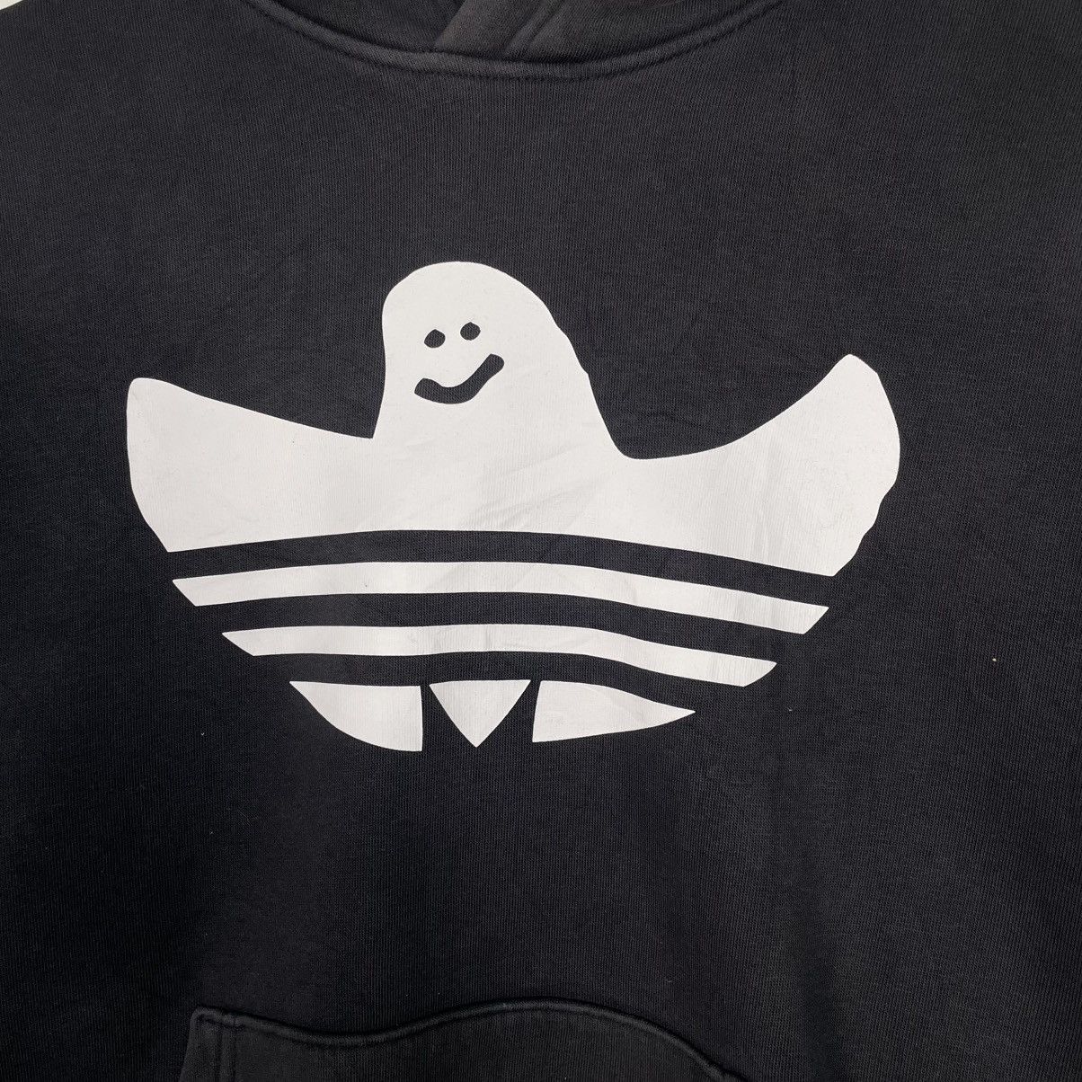 Adidas Adidas Big Logo Black Pullover Hoodie Size US M / EU 48-50 / 2 - 13 Thumbnail