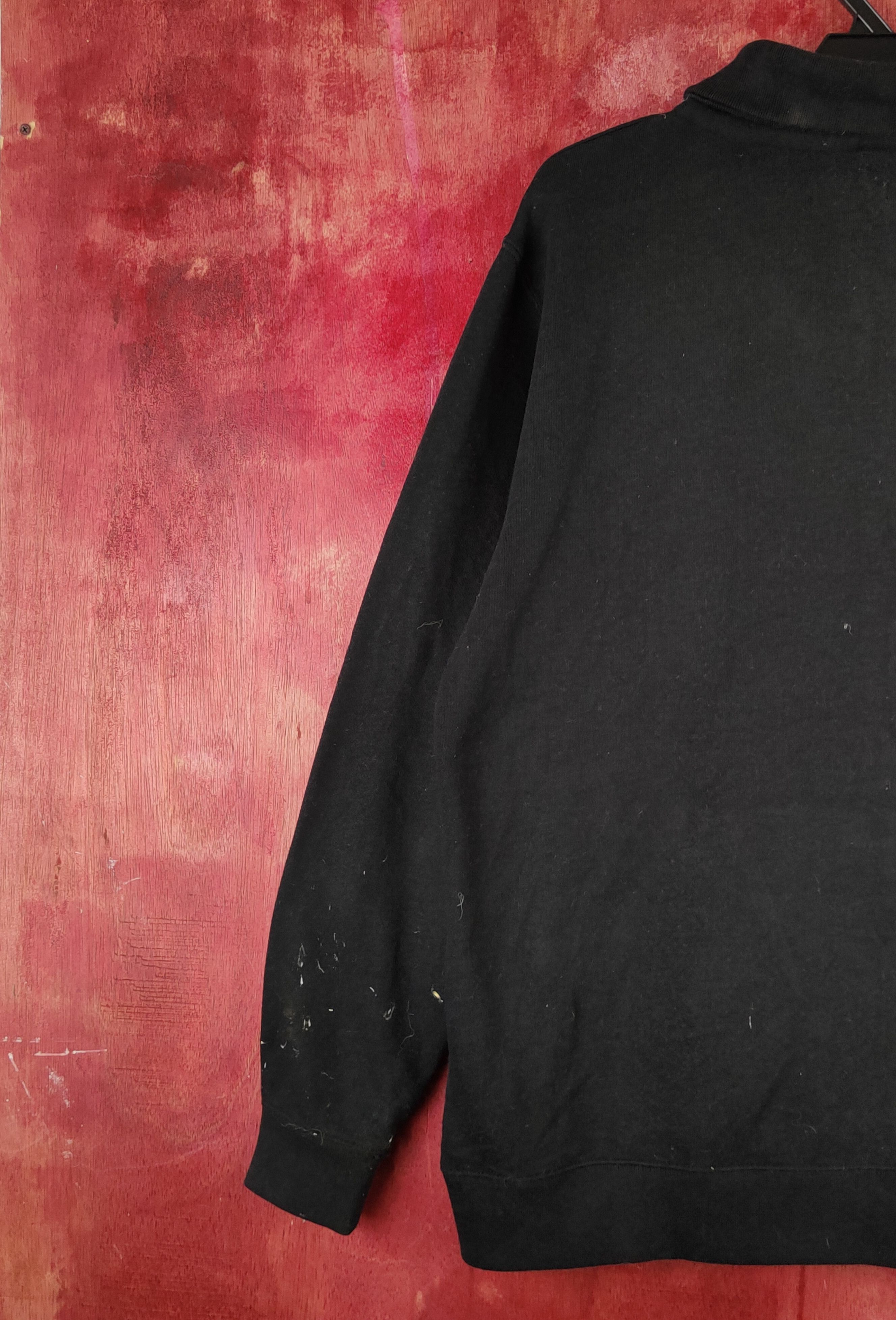 George × Japanese Brand × Vintage George Black ripped distressed Sweaters #S2117 Size US L / EU 52-54 / 3 - 10 Thumbnail