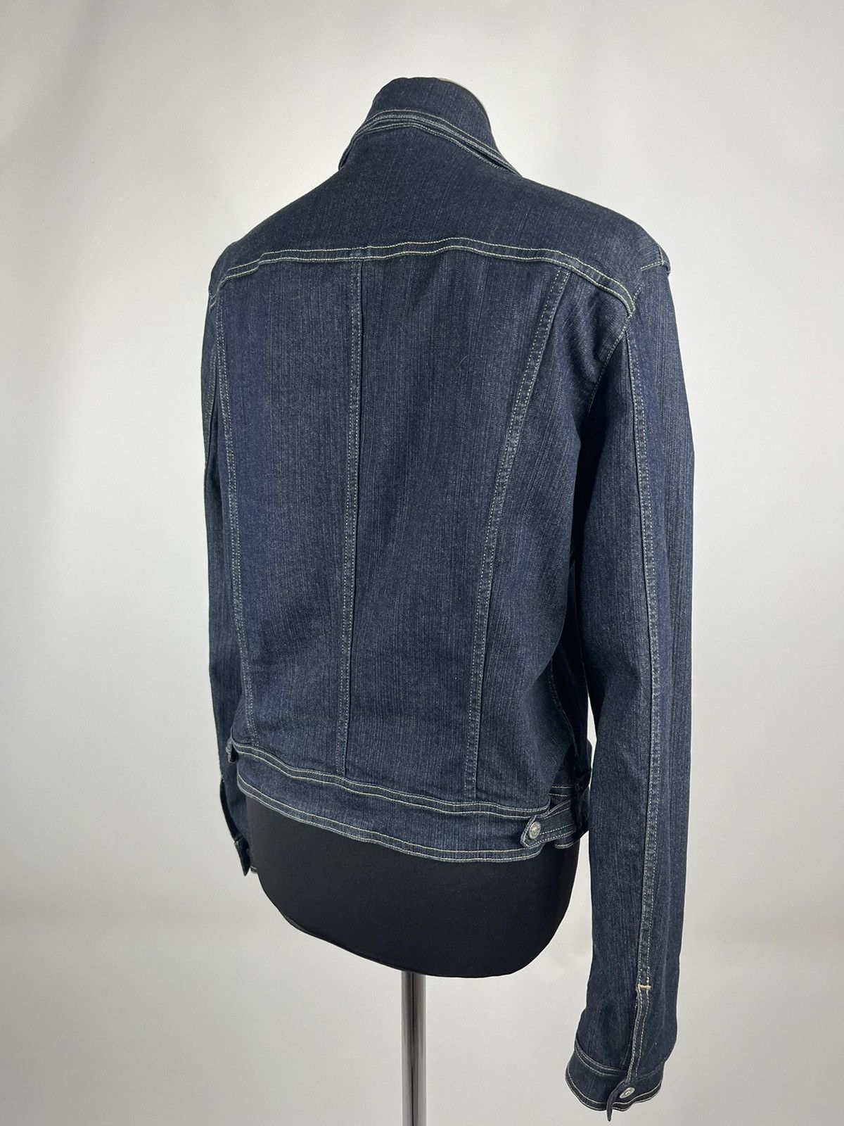 Versace Jeans Couture Versace Jeans Couture Women Blue Denim Jacket Size XL (0620) Size XL / US 12-14 / IT 48-50 - 3 Thumbnail