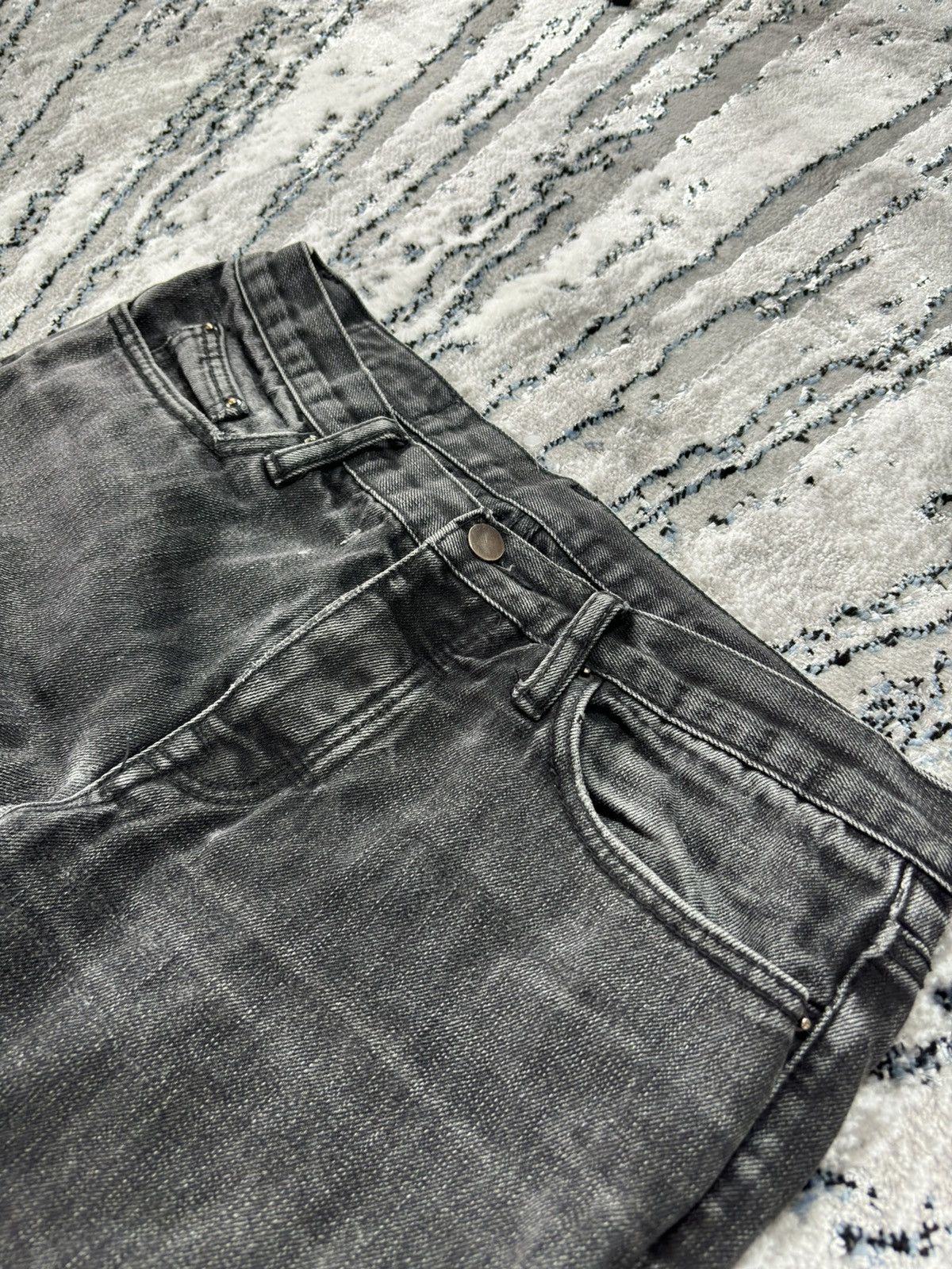 MNML MNML LA X Stretch Light Wash Distressed Skinny Denim 32 Size US 32 / EU 48 - 4 Thumbnail