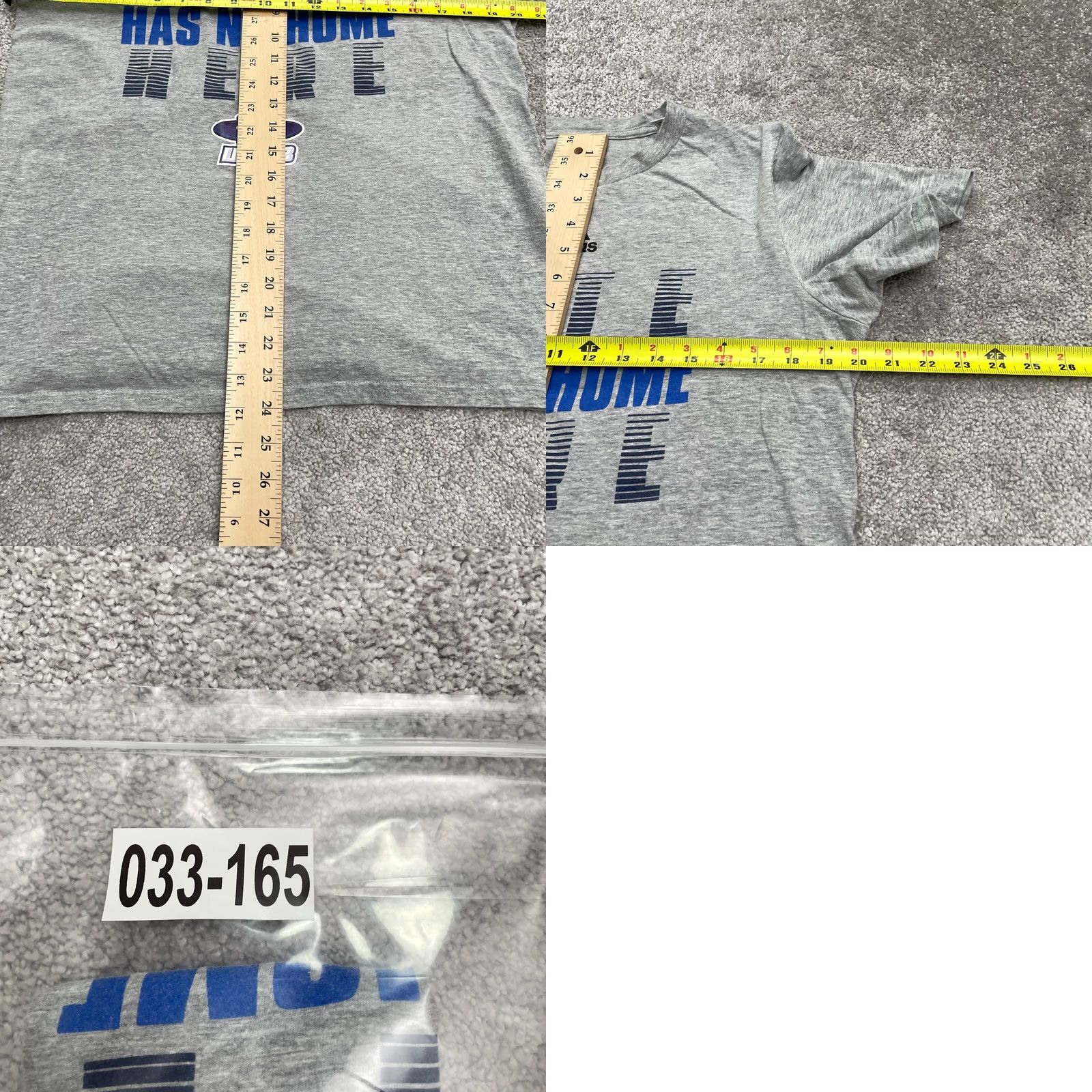 Adidas Adidas Amplifier Tee Graphic T-Shirt Womens Medium Gray Crew Neck Casual Top Size M / US 6-8 / IT 42-44 - 8 Thumbnail