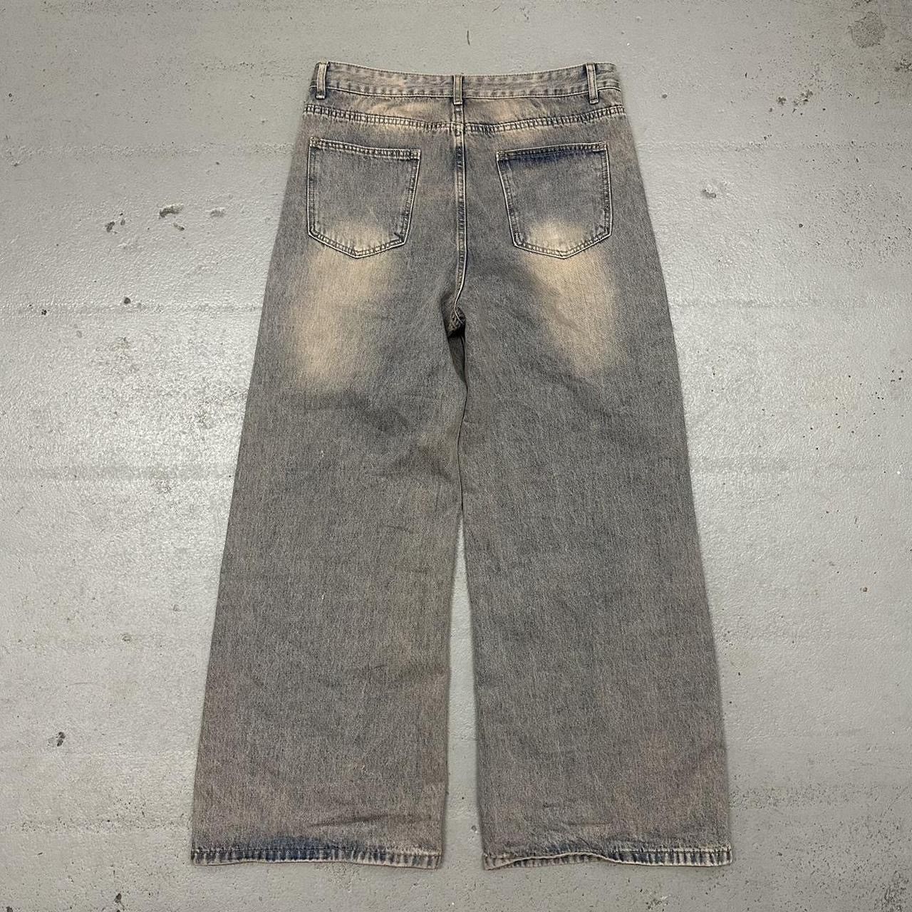 Japanese Brand × Supreme BAGGY SAND FADED WIDE-LEG JEANS Size US 30 / EU 46 - 3 Thumbnail
