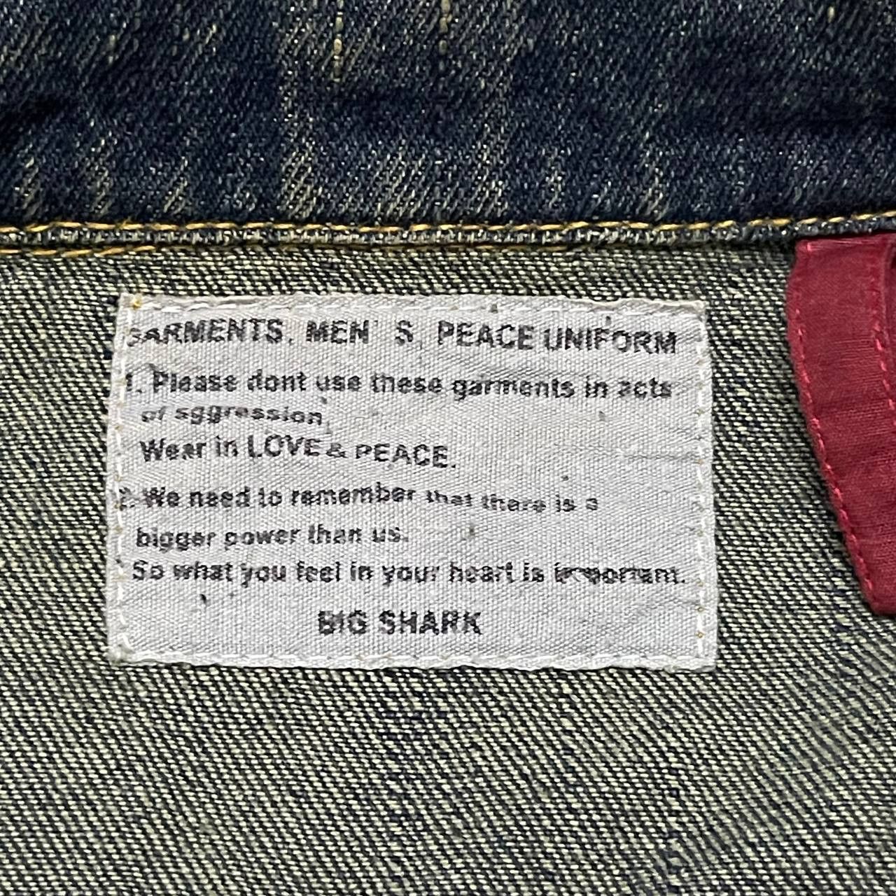 Japanese Brand Vintage Big Shark Denim Jacket Size US M / EU 48-50 / 2 - 7 Thumbnail