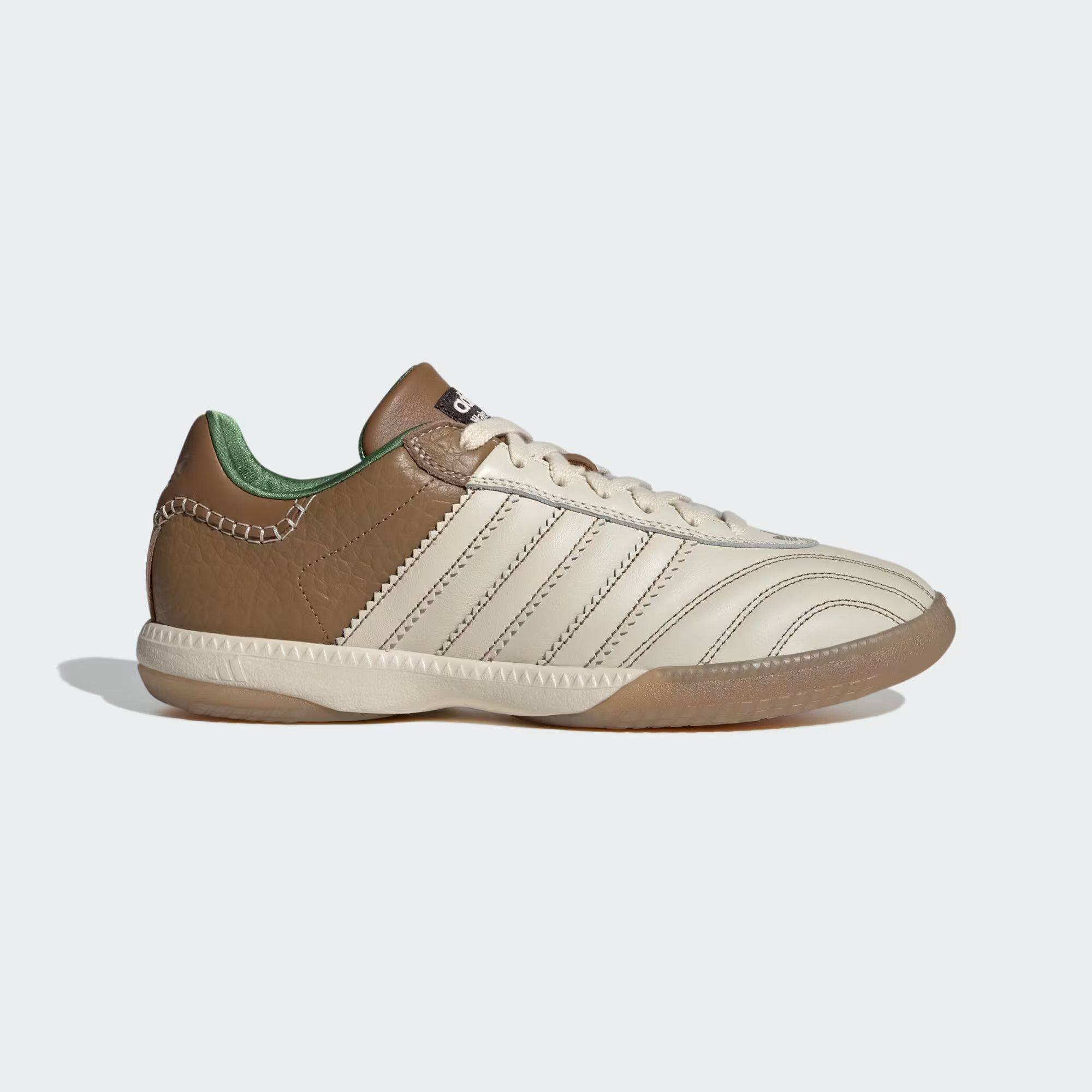 Adidas × Wales Bonner o1mle0725 Samba Millennium Low-Top Sneakers in White/Neutral Size US 7 / EU 40 - 1 Thumbnail