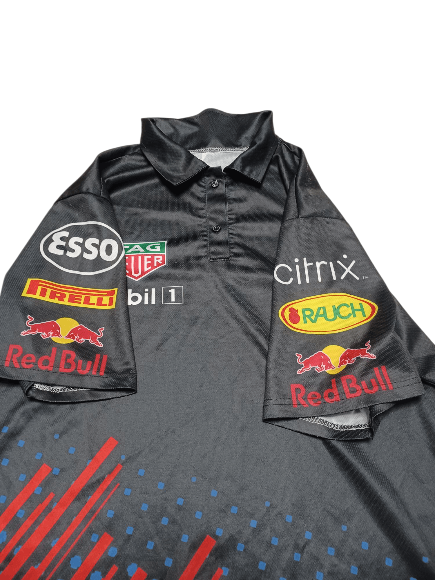 Puma × Red Bull RACING PUMA RED BULL FORMULA 1 POLO JERSEY TEE Size US XXL / EU 58 / 5 - 3 Thumbnail