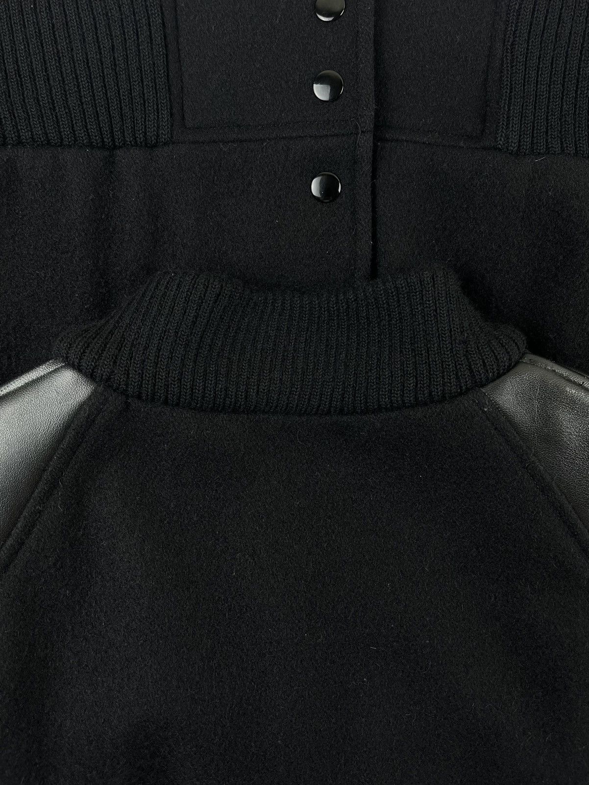 Raf Simons AW02 Raf Simons Virginia Creeper Leather Varsity Jacket Size US S / EU 44-46 / 1 - 5 Thumbnail
