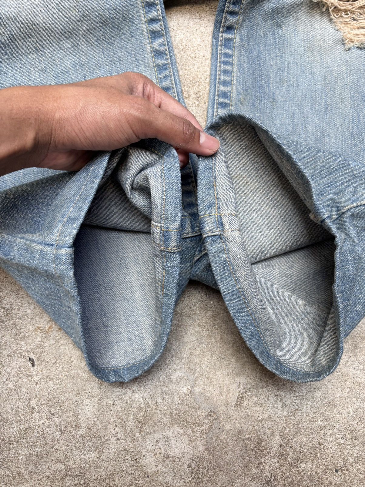 Le Grande Bleu (L.G.B.) RED PEPPER Indian Boot Cut Flared Jeans Denim Size 33 Size US 33 - 7 Thumbnail