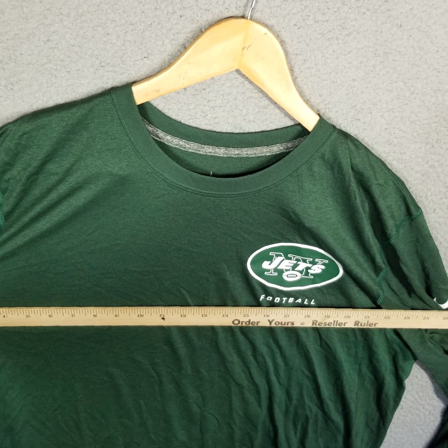 Nike Nike On Field NY Jets Long Sleeve T-Shirt Adult XL Green NWOT Mens Size US XL / EU 56 / 4 - 6 Thumbnail