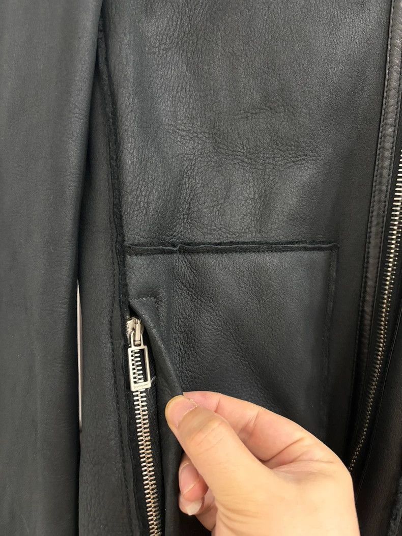 Dior Dior Homme Leather Jacket by Kris Van Assche-2505 Size US L / EU 52-54 / 3 - 3 Thumbnail