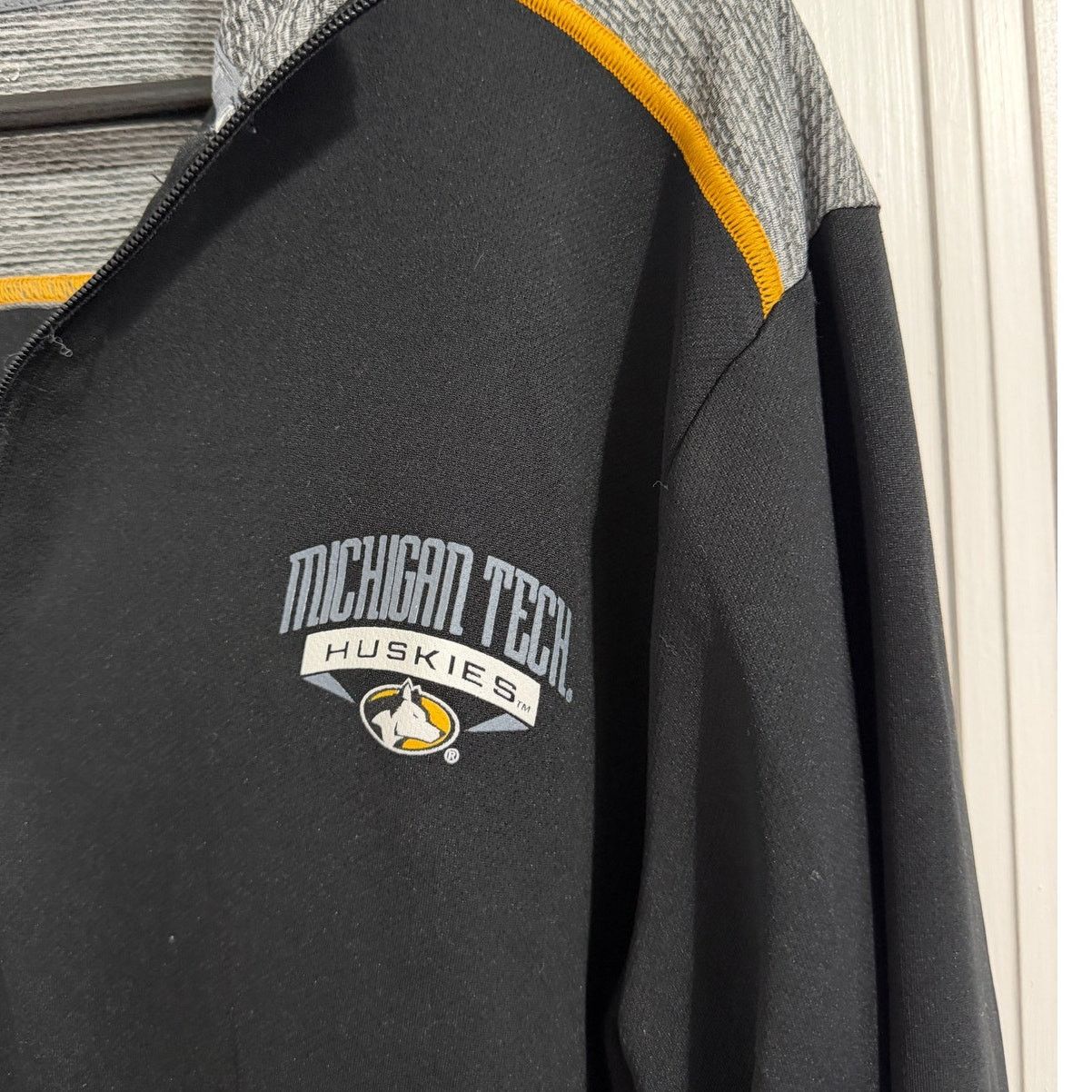 Champion Michigan Tech Huskies 1/4-Zip Pullover Men's Size Large Size US L / EU 52-54 / 3 - 2 Thumbnail