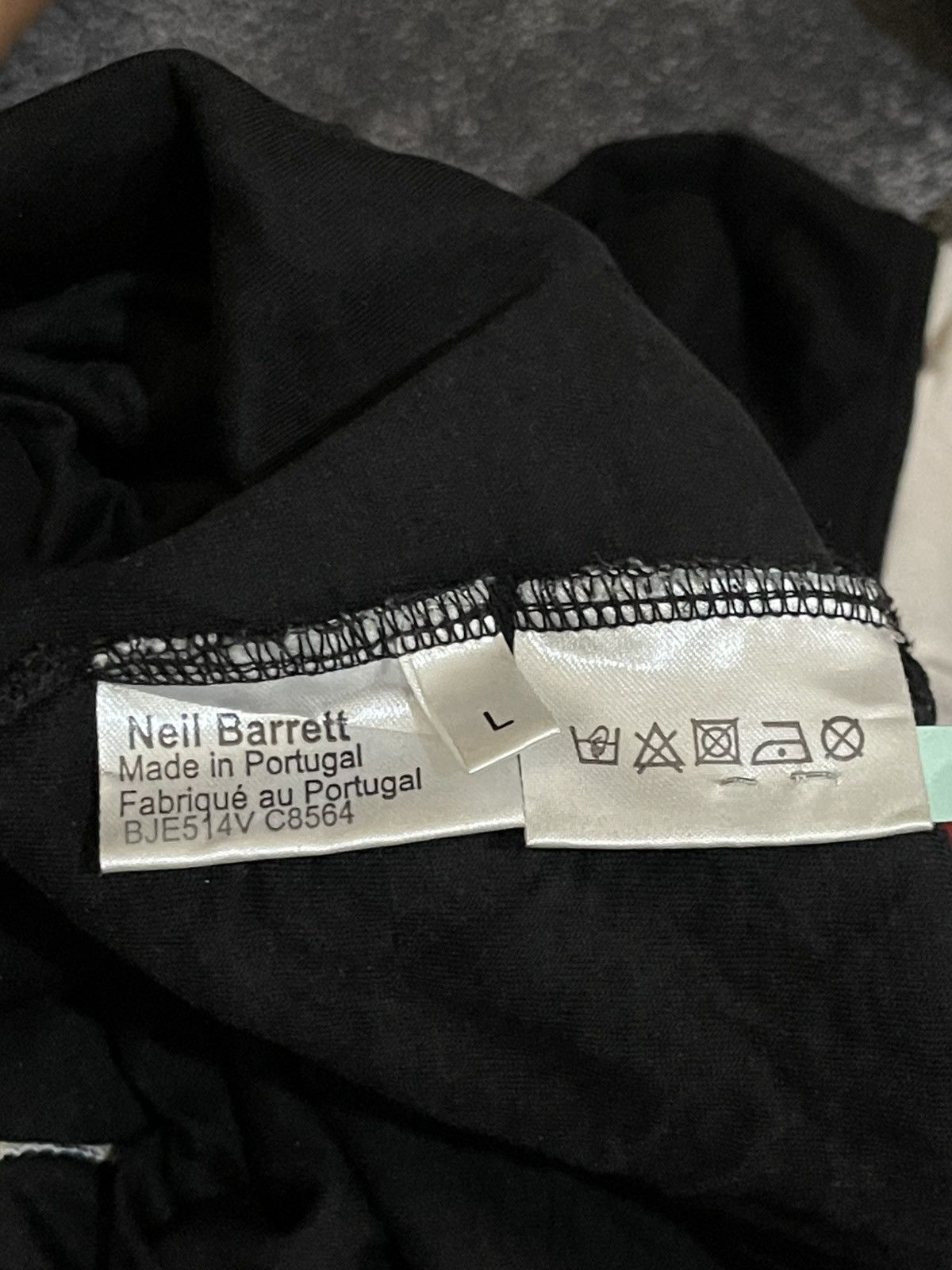 Neil Barrett ⏰NEED GONE⏰Neil Barrett Geometric Sweatshirt Crewneck Size US L / EU 52-54 / 3 - 6 Thumbnail