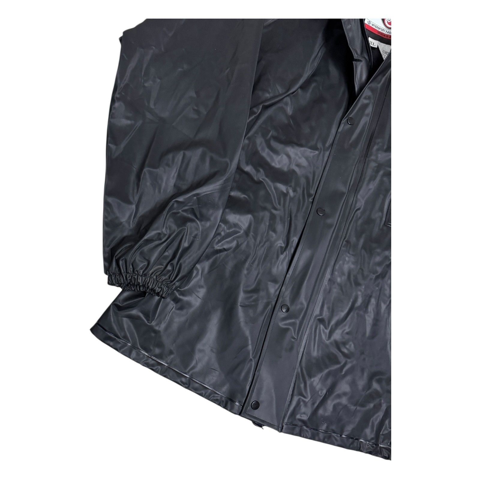 FirstGear FIRST GEAR Motorcycle Biker Rain Waterproof Black Jacket XL Size US XL / EU 56 / 4 - 7 Thumbnail