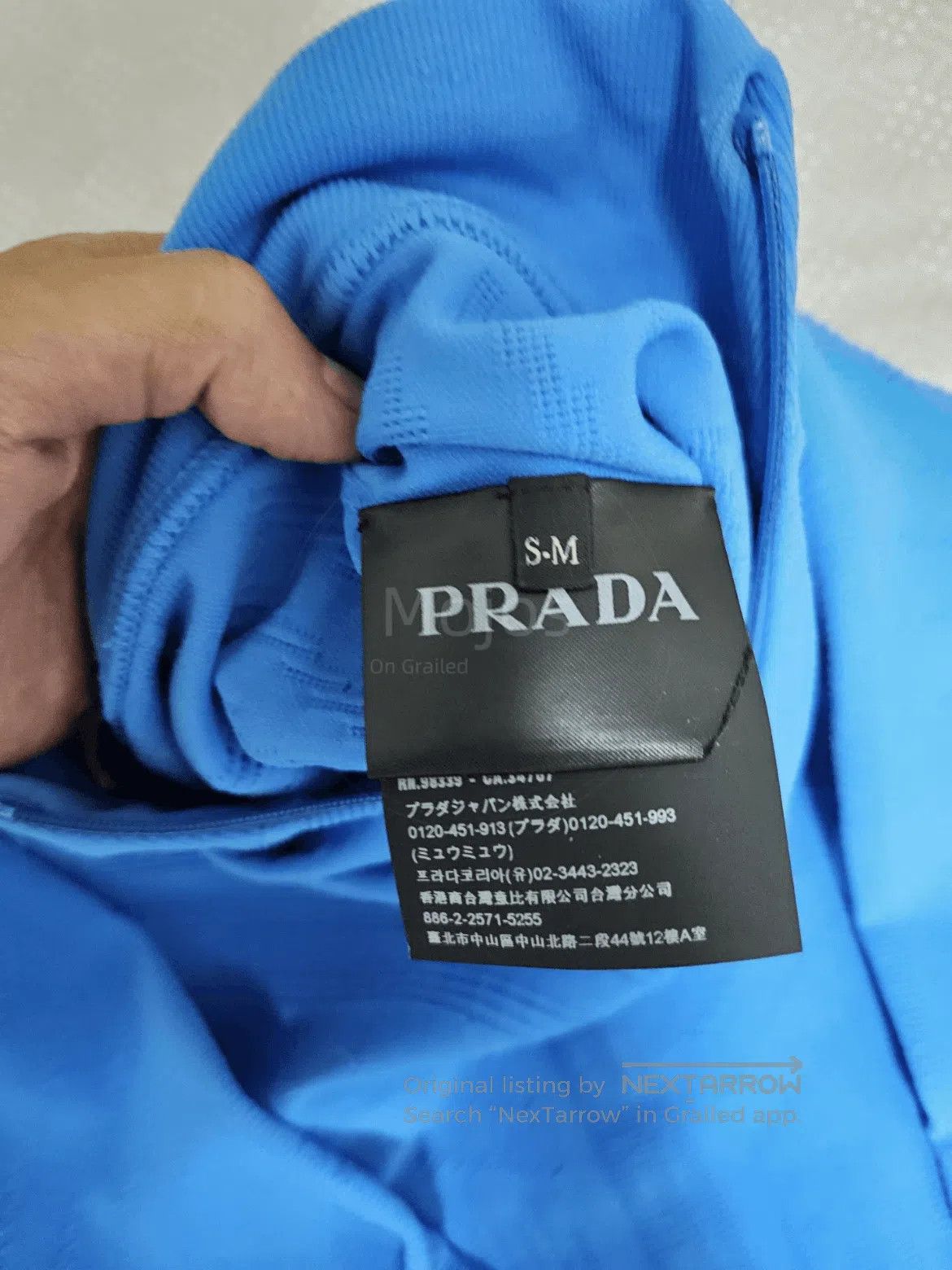 Prada Sz S-M Prada Linea Rossa Red Label Sweatshirt. Size US M / EU 48-50 / 2 - 7 Thumbnail