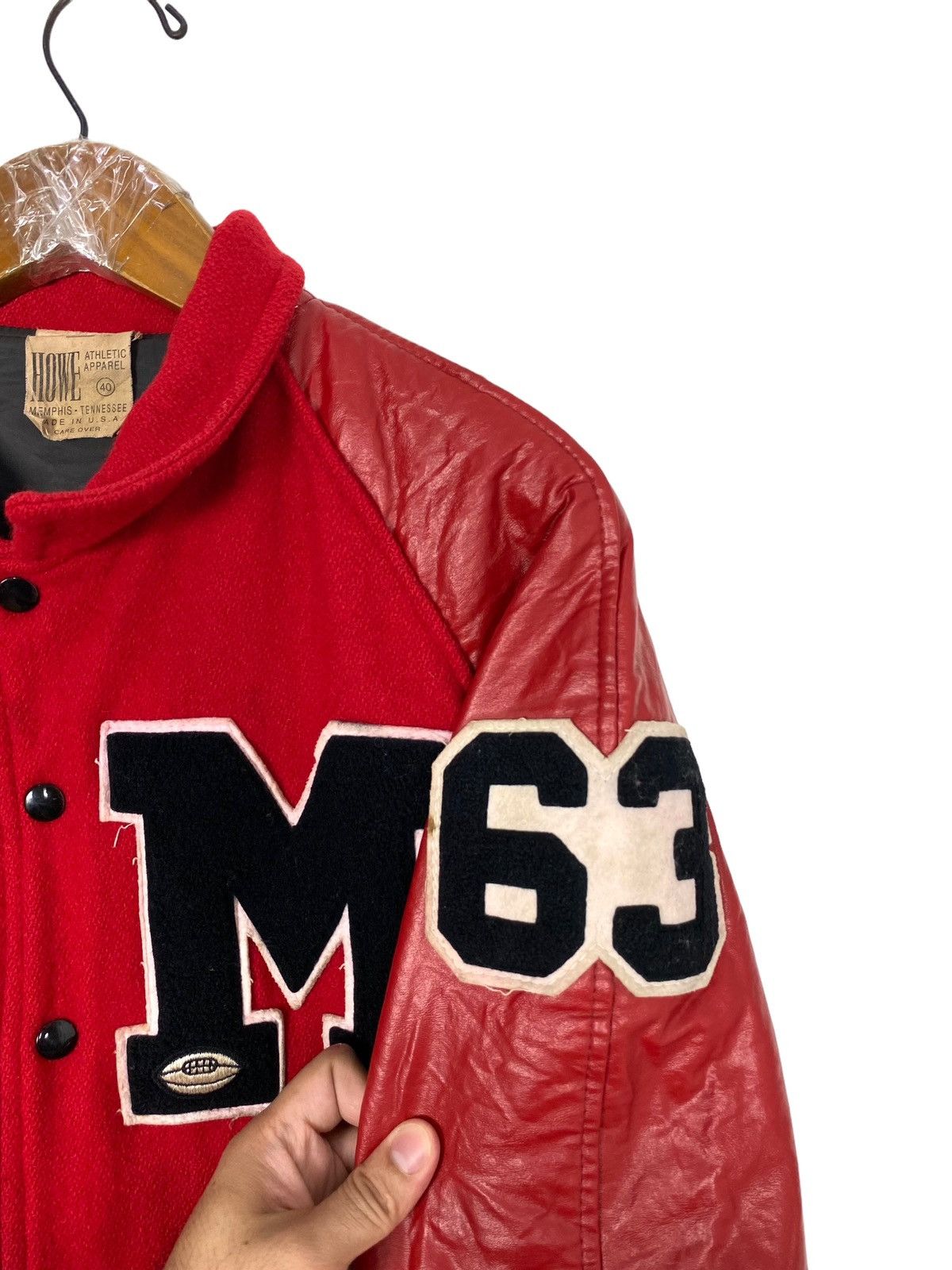 Vintage Rare ‼️ Vintage Wool Varsity Memphis Tennessee Made in Usa Size US M / EU 48-50 / 2 - 5 Thumbnail
