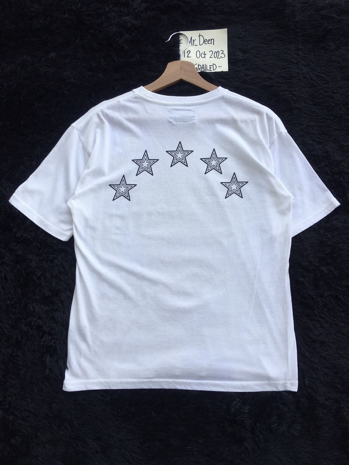 Number (N)ine Rare Number Nine (n) Denim Stars Tshirt Size US S / EU 44-46 / 1 - 2 Thumbnail