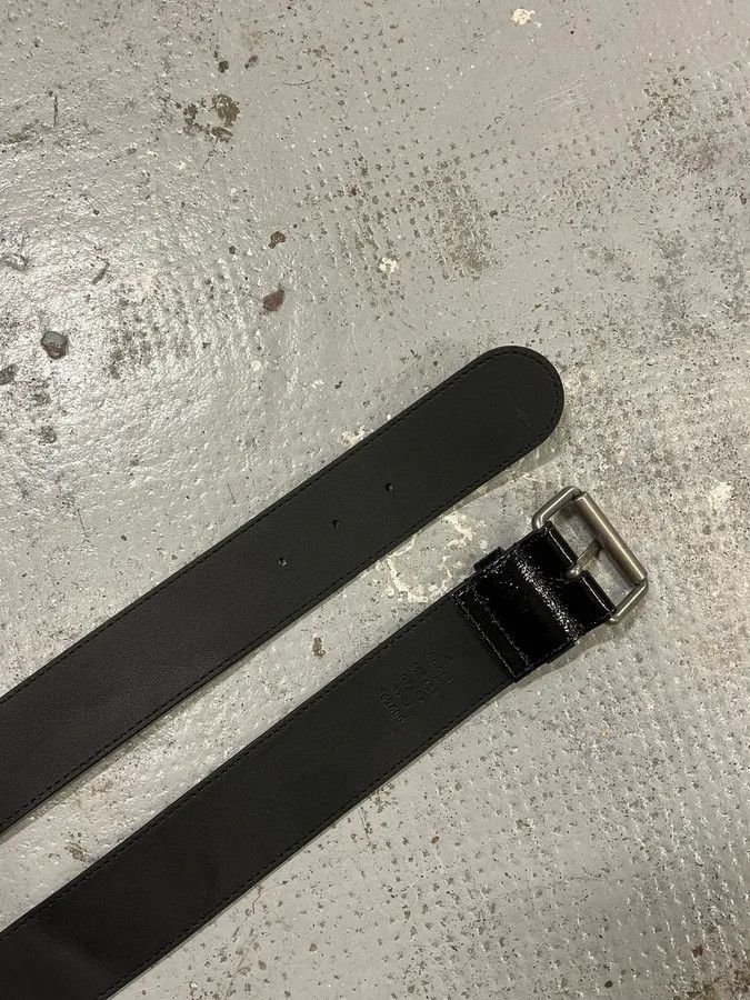 Gucci Gucci Black Minimalist Leather Belt Size ONE SIZE - 5 Thumbnail