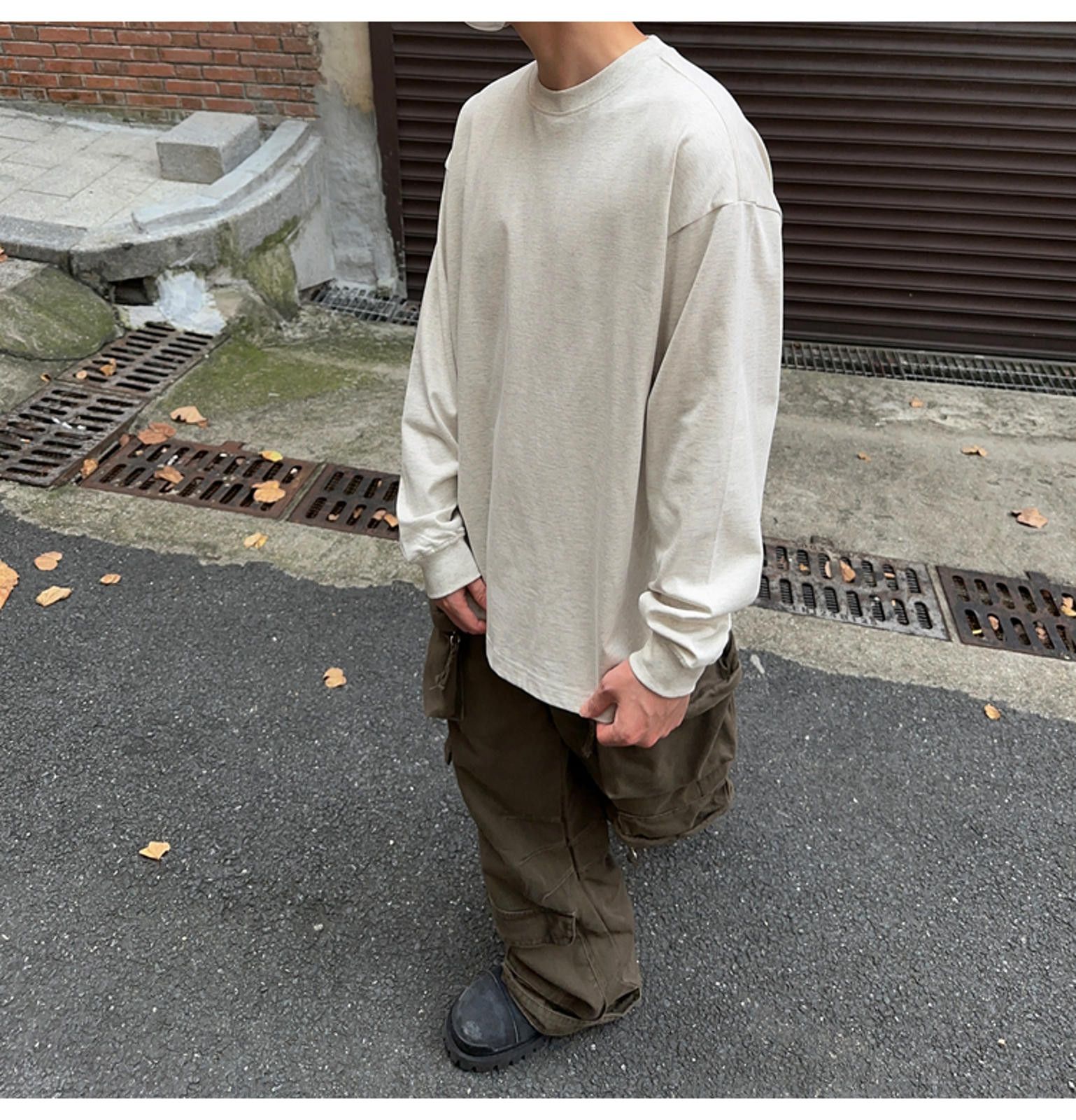 Other Casual Long Sleeve Tee - Lightweight & Comfortable Size US L / EU 52-54 / 3 - 2 Thumbnail