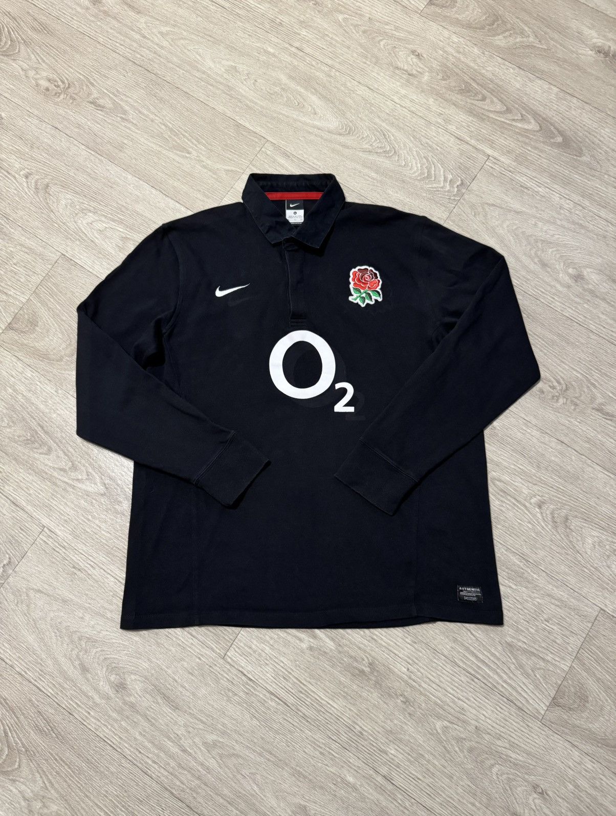 Nike 🔷Vintage Nike England 2011/12 Rugby Shirt🔷 Size US XL / EU 56 / 4 - 1 Thumbnail