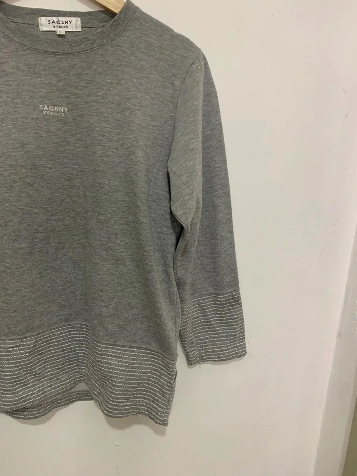 Y's × Yohji Yamamoto SACSNY Y’SACCS BY YOHJI YAMAMOTO LONG SLEEVE Size XS / US 0-2 / IT 36-38 - 4 Thumbnail