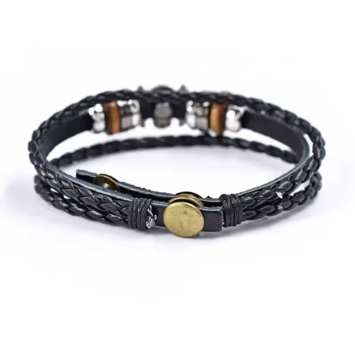 Designer Anime one piece bracelet PU luffy bracelet Size ONE SIZE - 3 Thumbnail