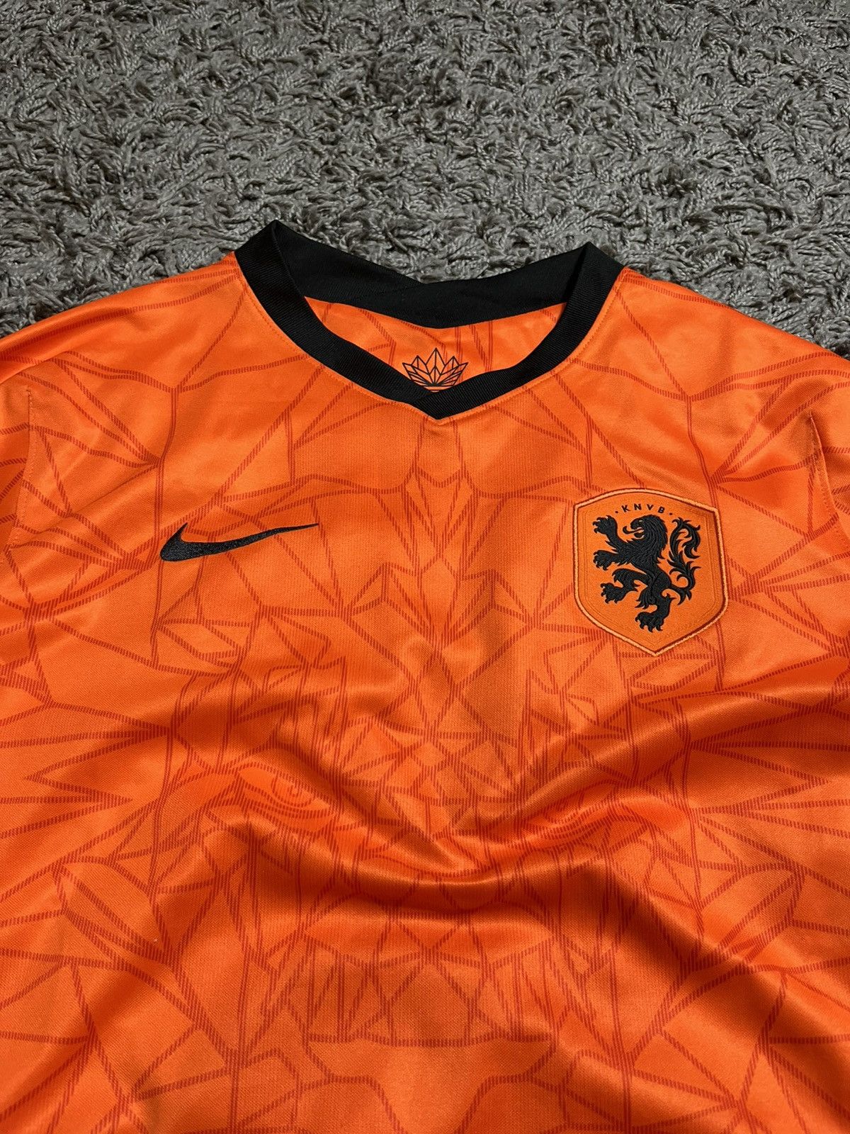 Nike NIKE NETHERLANDS 2020/21 TRIKOT SOCCER JERSEY SIZE L Size US L / EU 52-54 / 3 - 3 Thumbnail